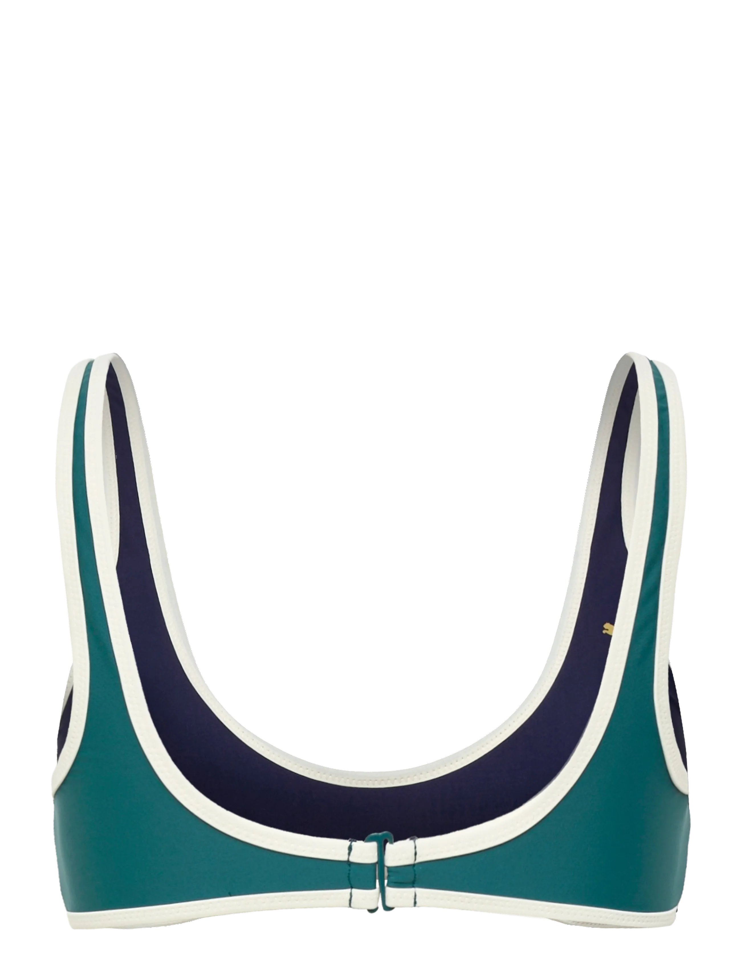 Puma Swim - PUMA SWIM WOMEN REVERSIBLE TOP 1P - sport-bademode - emerald ice / navy - 1