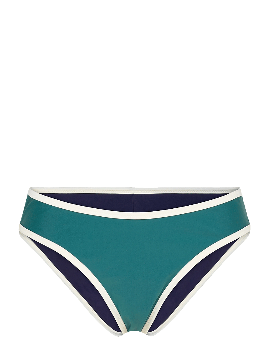 Puma Swim - PUMA SWIM WOMEN REVERSIBLE BRIEFS 1P - sportlikud ujumisriided - emerald ice / navy - 0
