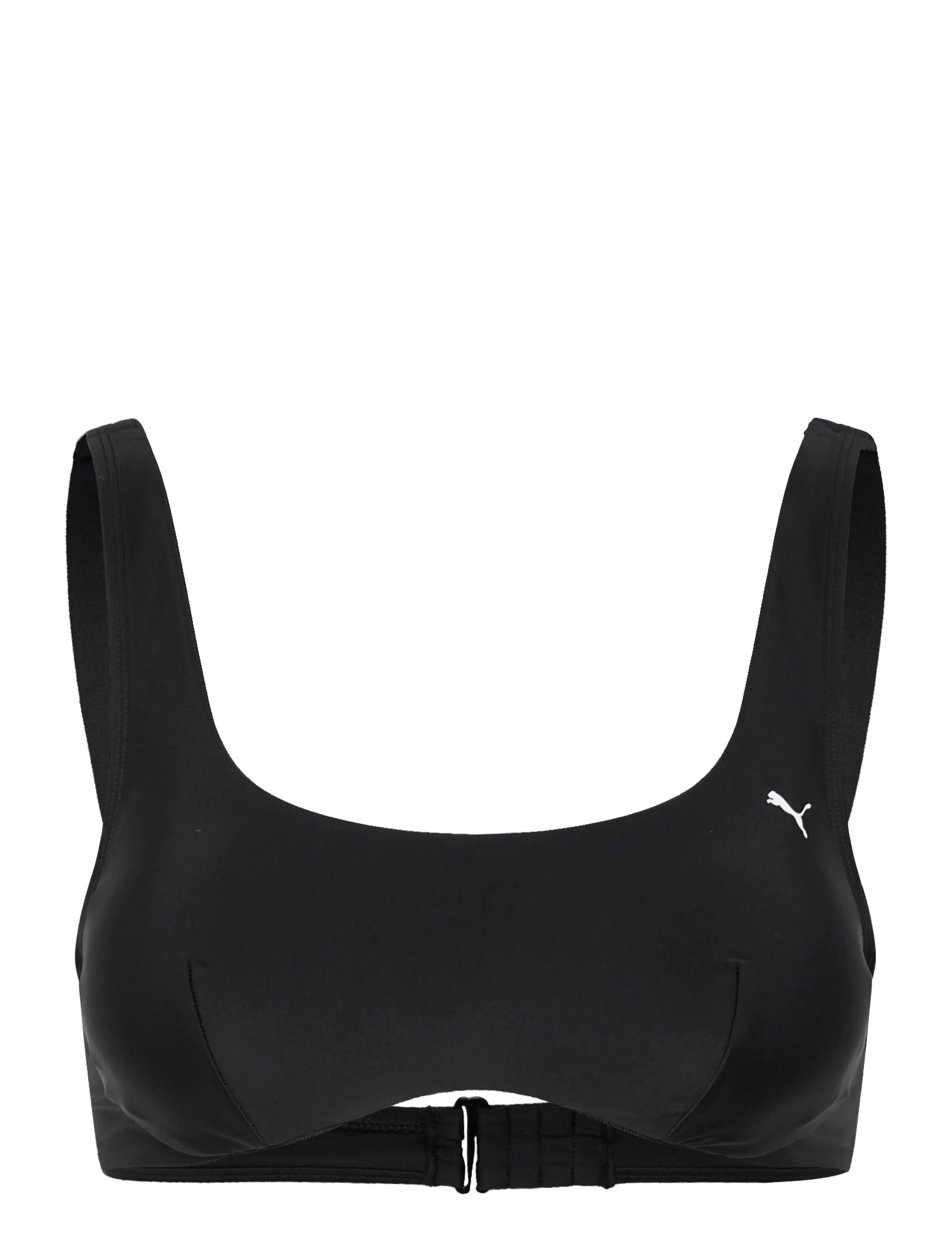 PUMA SWIM Puma Swim Damen Scoop Neck Oberteil 1P Schwarz - S - Damen