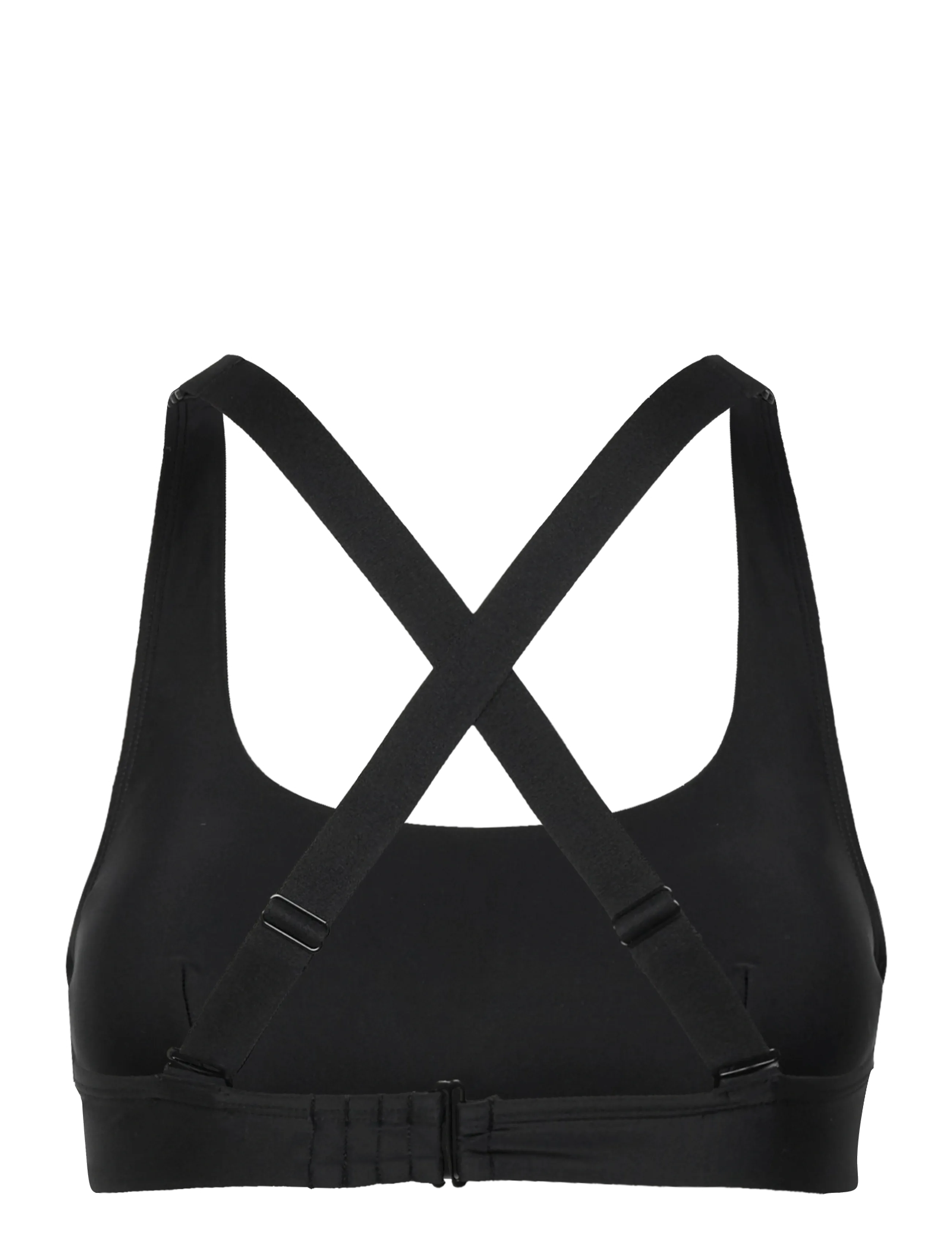 Puma Swim - PUMA SWIM WOMEN SCOOP NECK TOP 1P - bikinis - black - 2