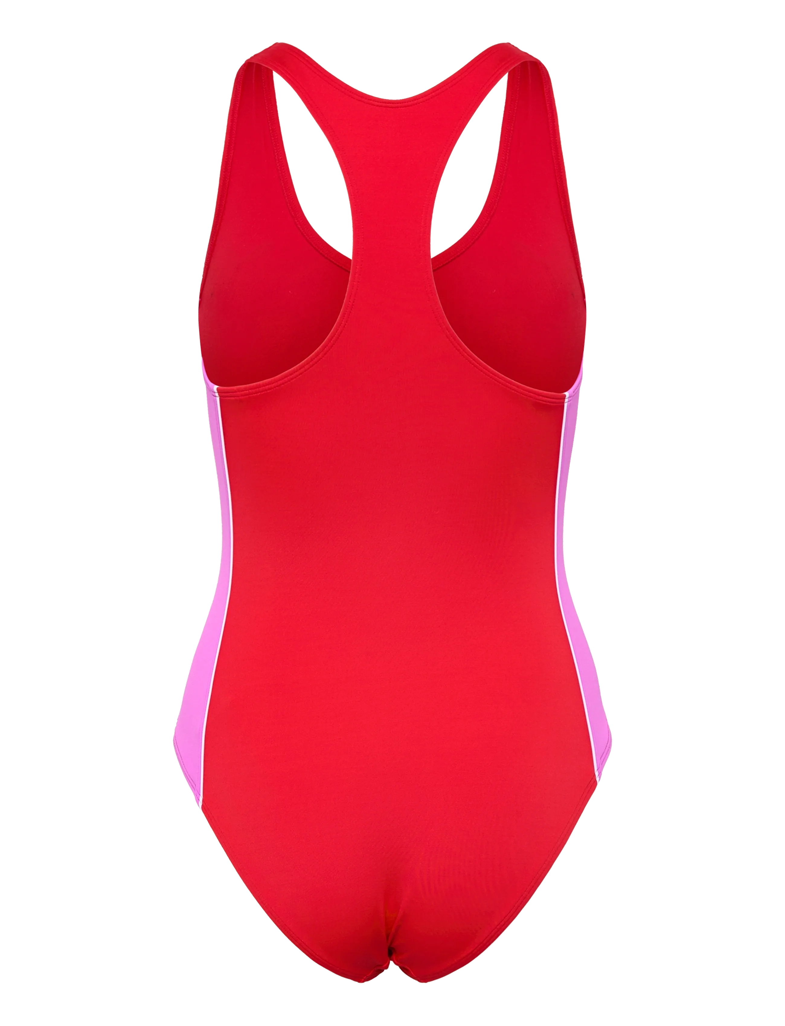 Puma Swim - PUMA SWIM WOMEN T7 SWIMSUIT 1P - sportsbadetøj - red / electric orchid - 1