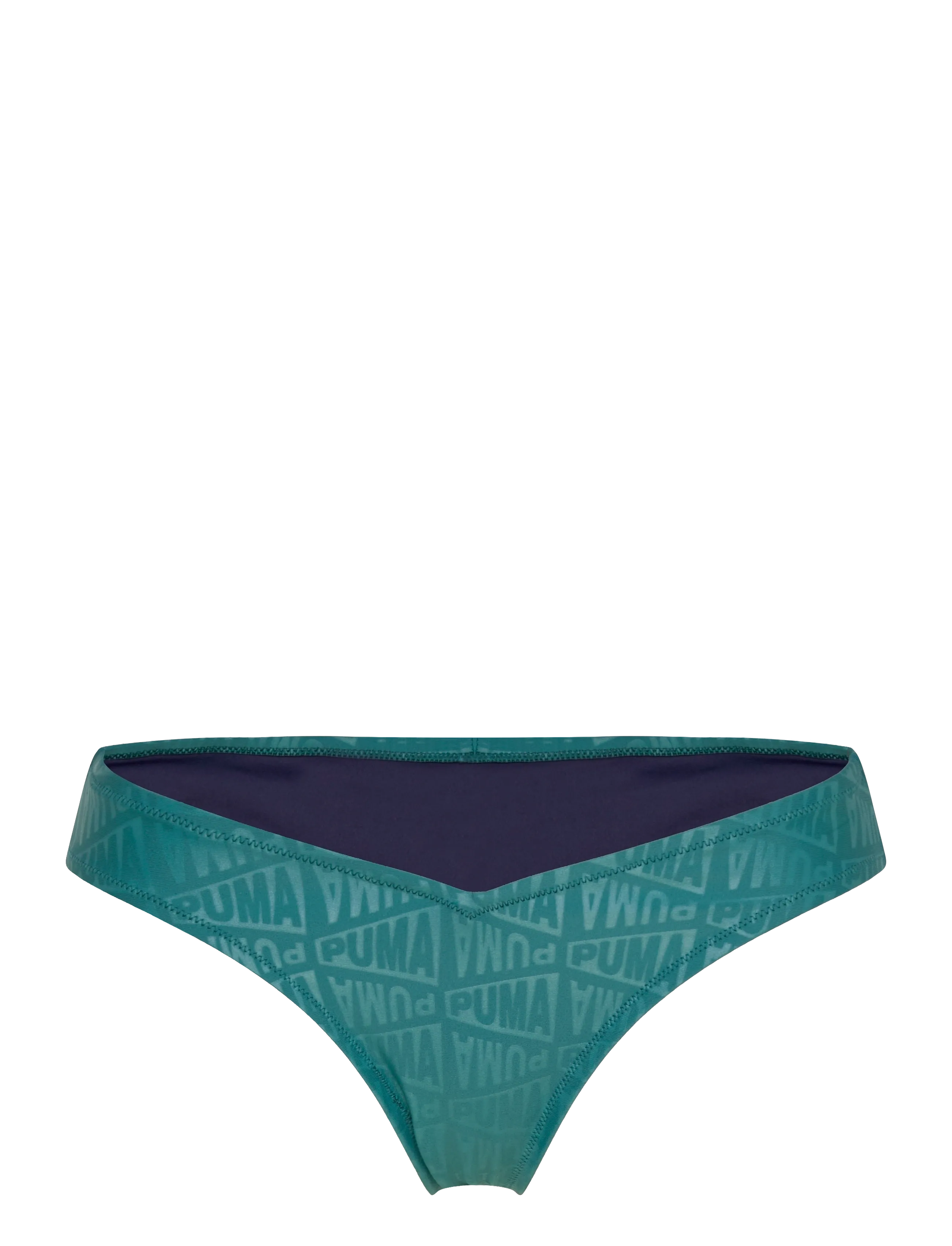 PUMA SWIM Puma Swim Damen Embossed Brazilian Briefs 1P Grün - M - Damen