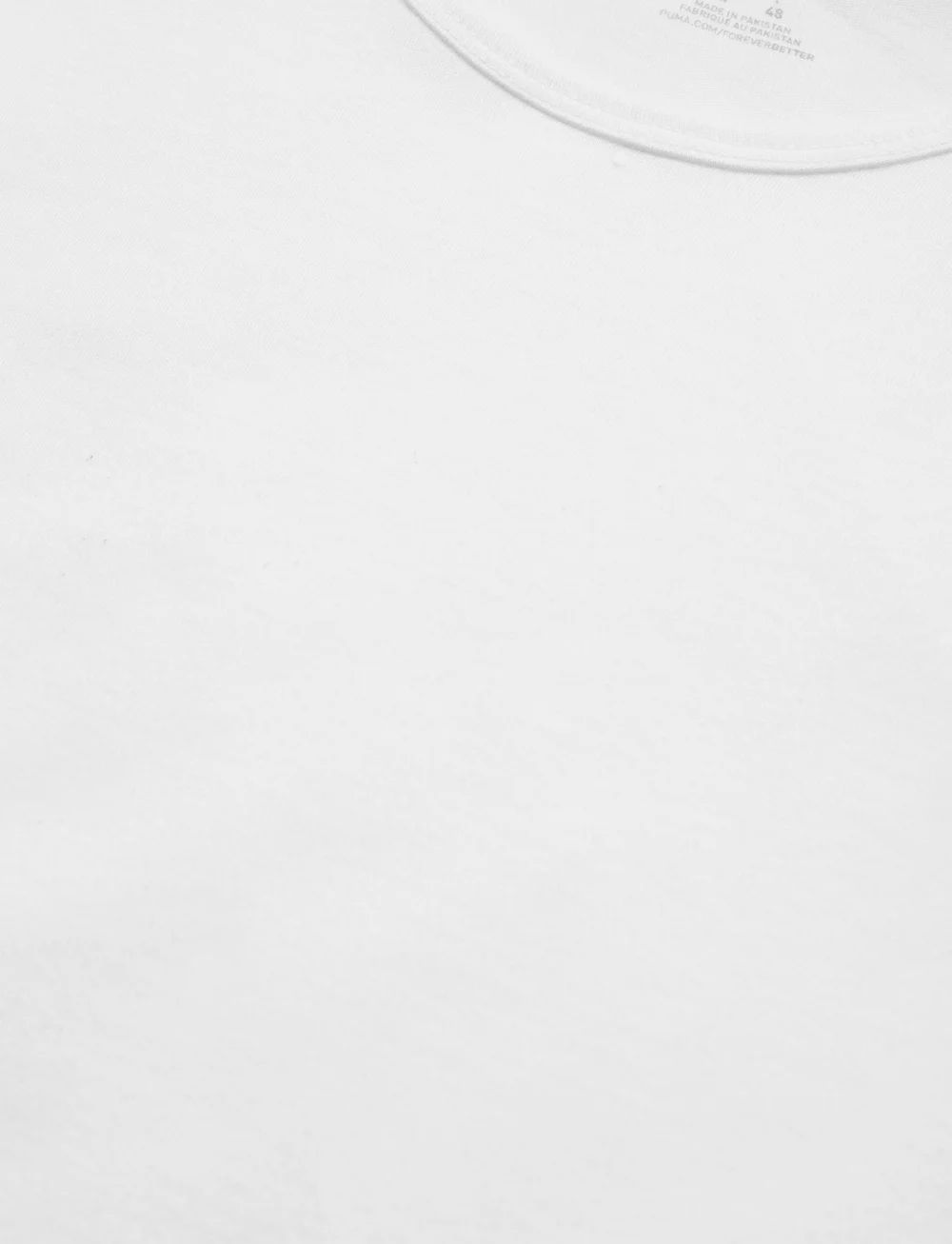 PUMA - PUMA BASIC 2P CREW TEE - oberteile & t-shirts - white - 4