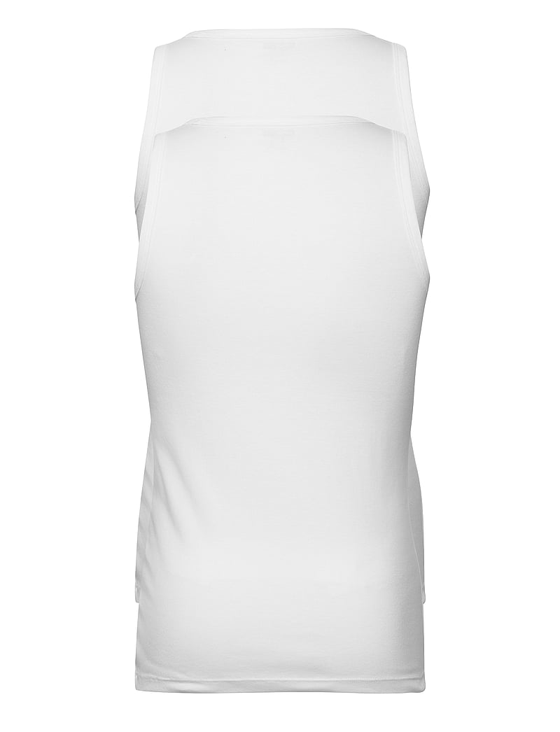 PUMA - PUMA BASIC 2P TANK TOP - toppar & t-shirts - white - 4
