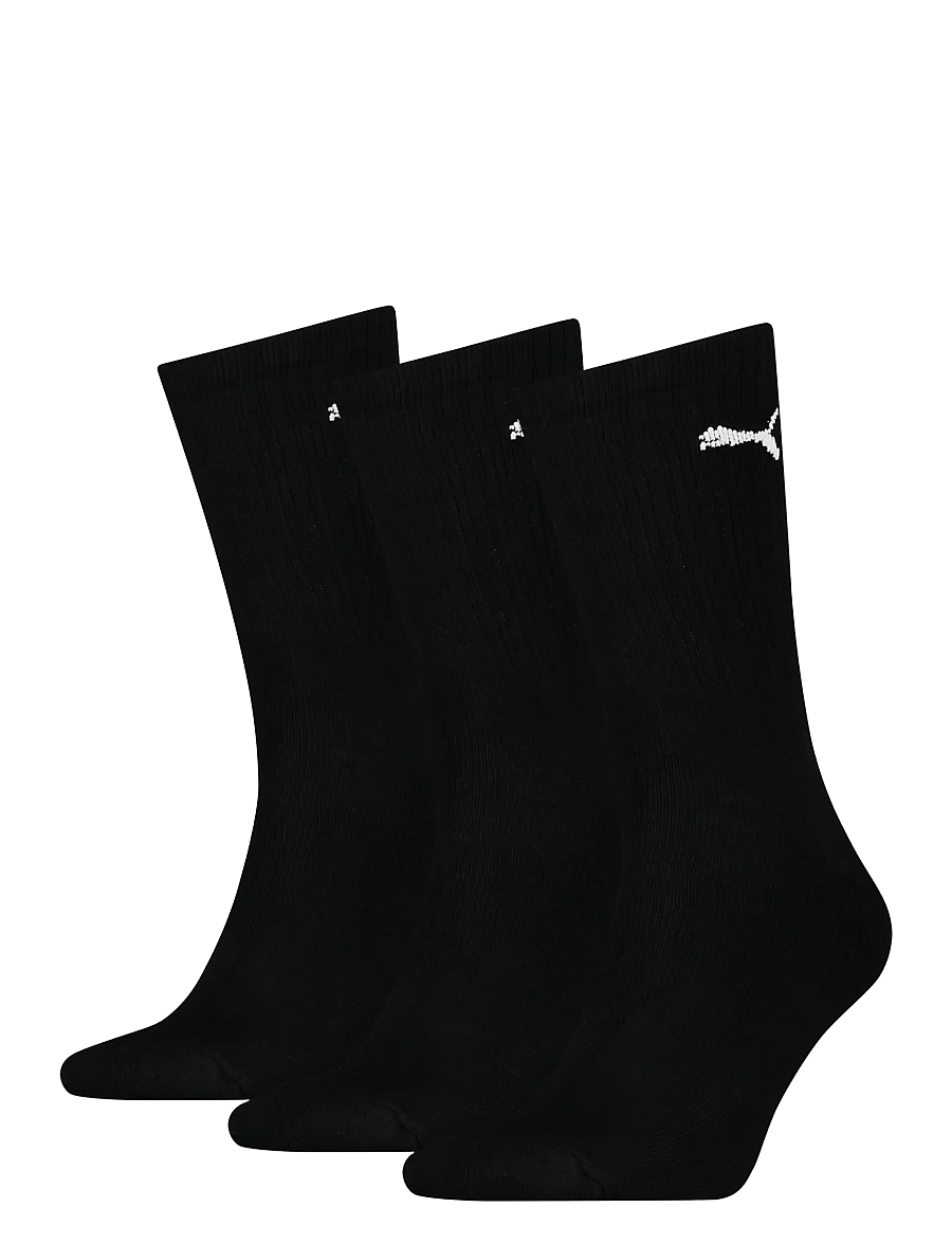 PUMA - PUMA UNISEX LIGHT CREW SOCK 3P - strümpfe - black - 1