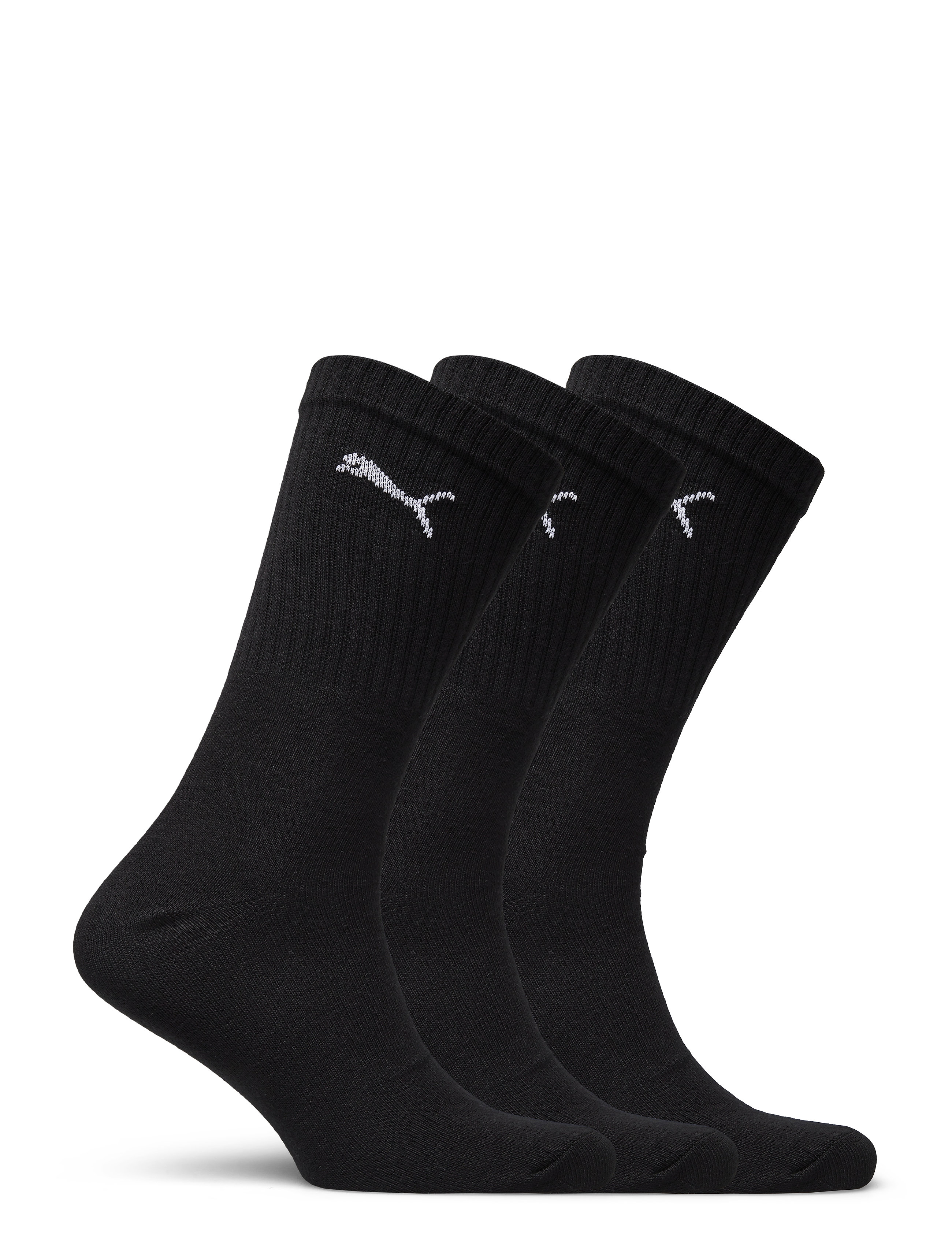 PUMA - PUMA UNISEX LIGHT CREW SOCK 3P - sportstrømper - black - 2