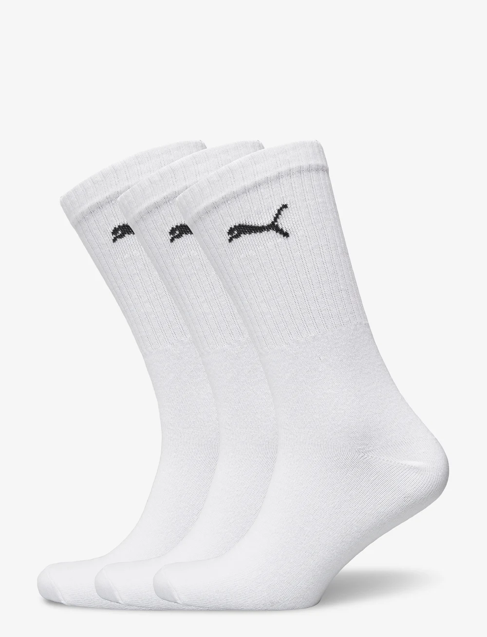 PUMA - PUMA UNISEX LIGHT CREW SOCK 3P - sportstrømper - white - 0
