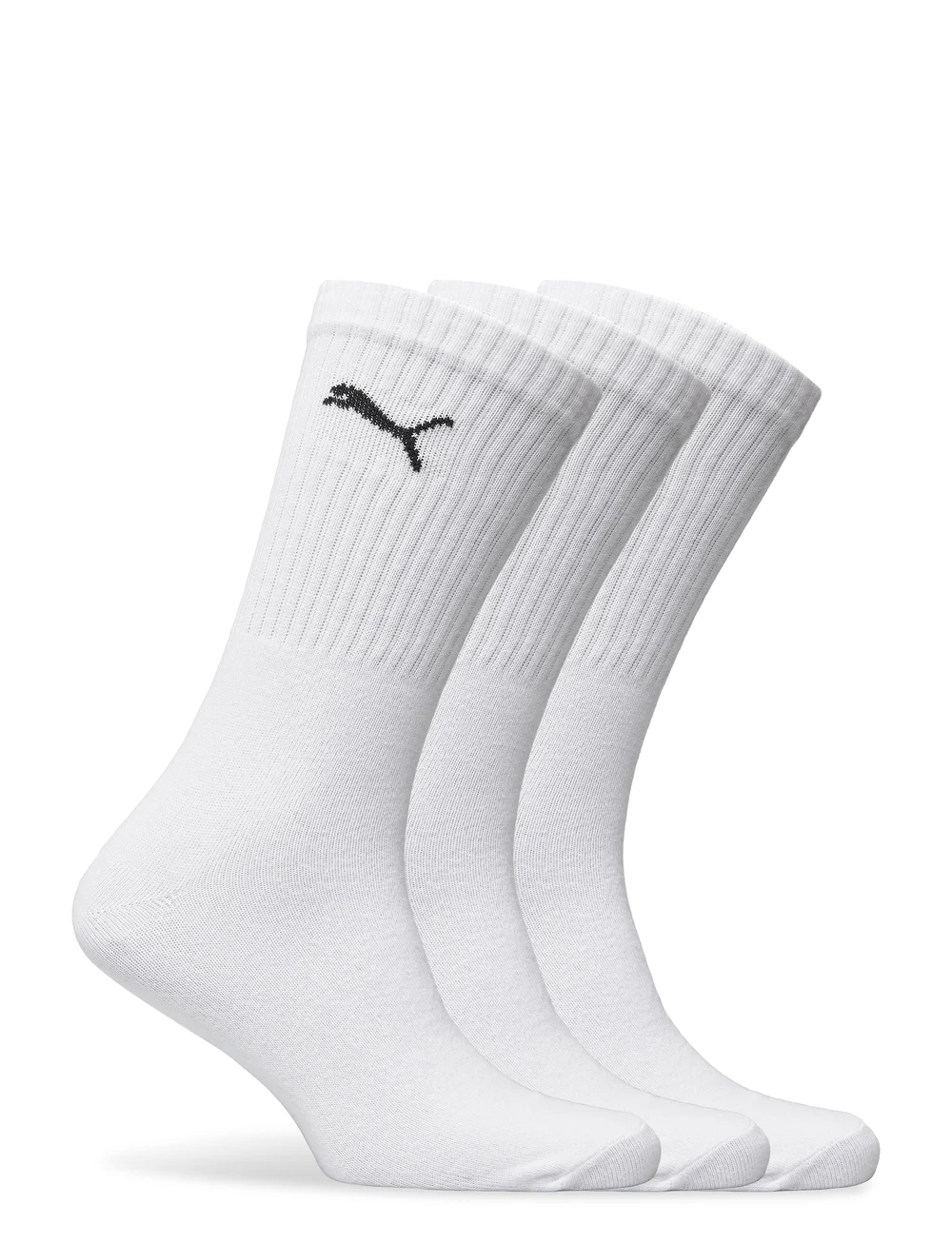 PUMA - PUMA UNISEX LIGHT CREW SOCK 3P - sportstrømper - white - 1