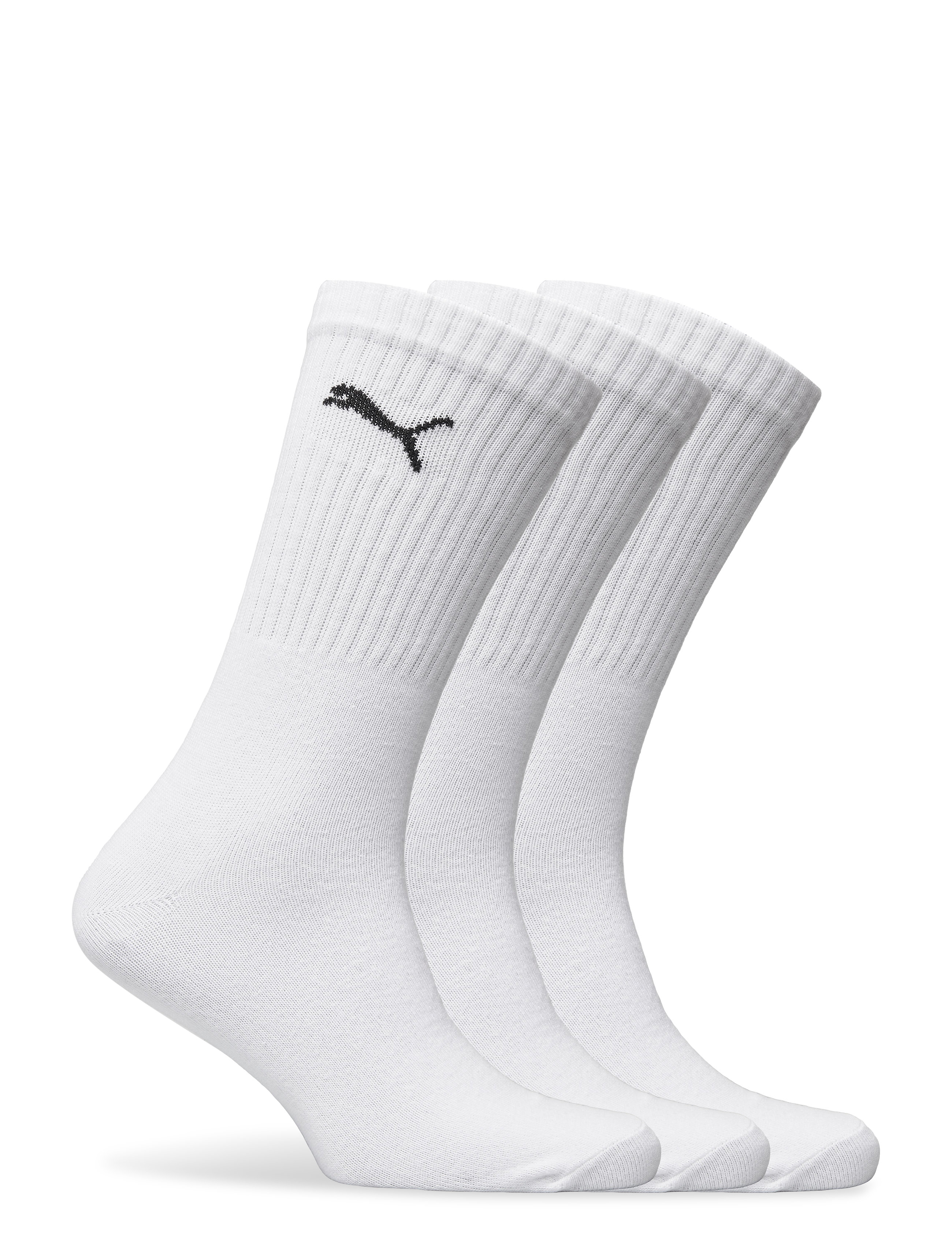 PUMA - PUMA UNISEX LIGHT CREW SOCK 3P - strümpfe - white - 1