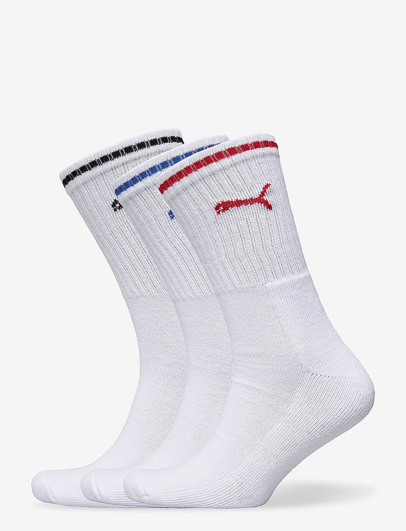 PUMA Puma Unisex Striped Crew Sock 3p – socks – shop at Booztlet