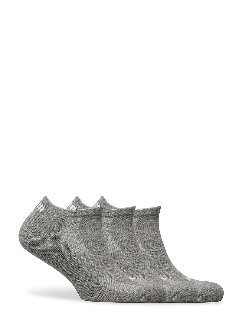 PUMA - PUMA CUSHIONED SNEAKER 3P UNISEX - träningsstrumpor - middle grey melange - 1