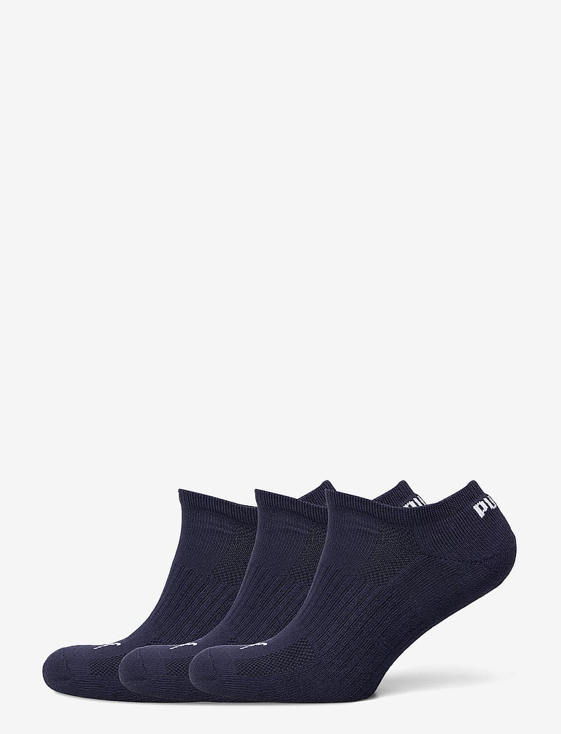PUMA - PUMA CUSHIONED SNEAKER 3P UNISEX - träningsstrumpor - navy - 0