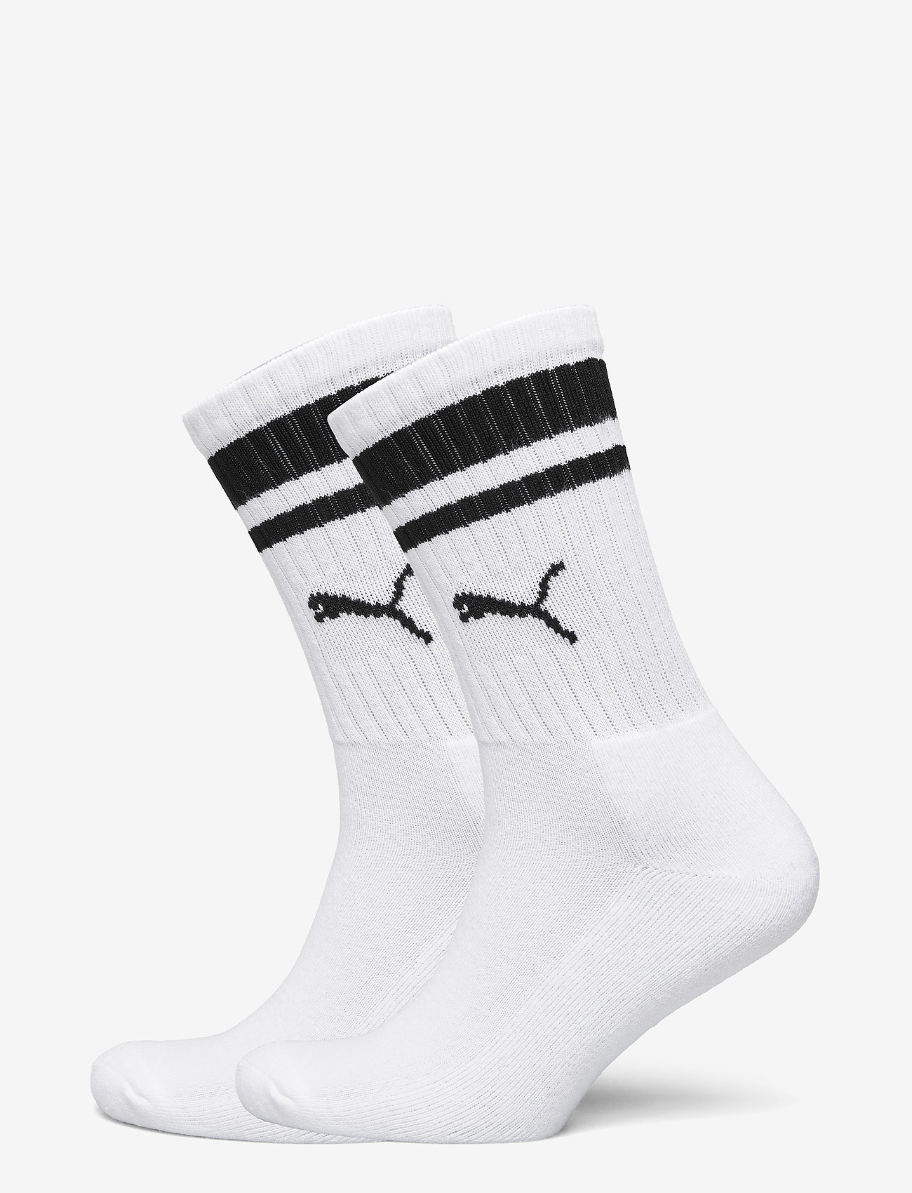 PUMA - PUMA UNISEX HERITAGE CREW SOCK 2P - sport socks - white - 0
