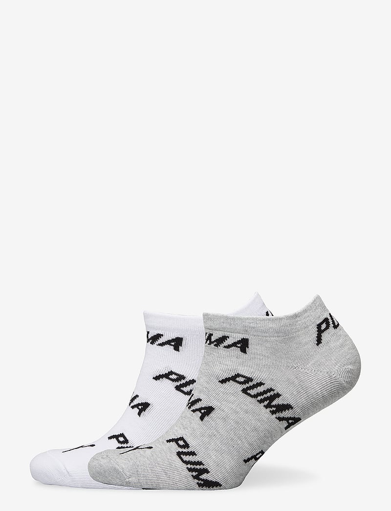 PUMA - PUMA UNISEX BWT SNEAKER 2P - träningsstrumpor - white / grey / black - 0