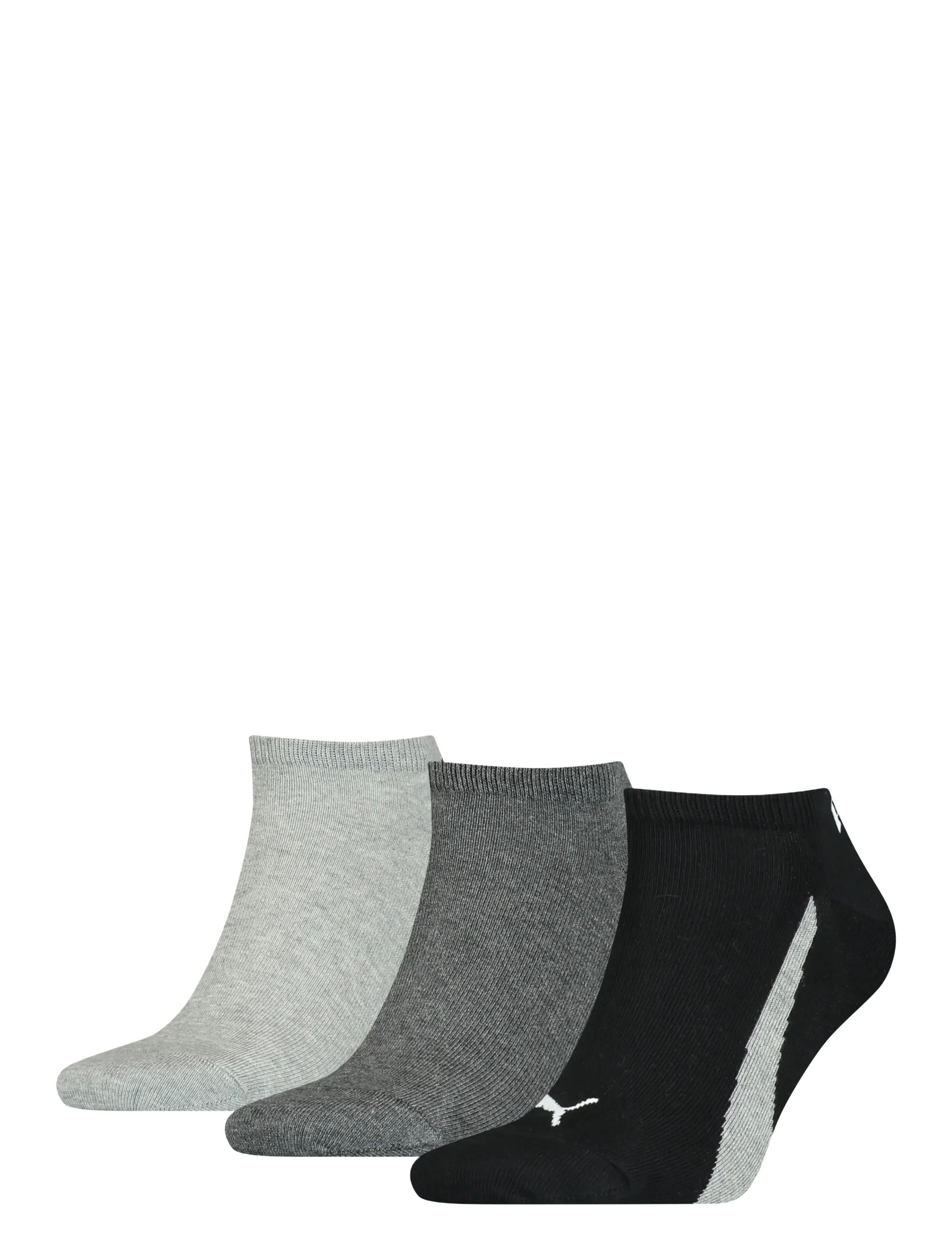 PUMA PUMA UNISEX LIFESTYLE SNEAKERS 3P - Kläder - BLACK / WHITE / multi