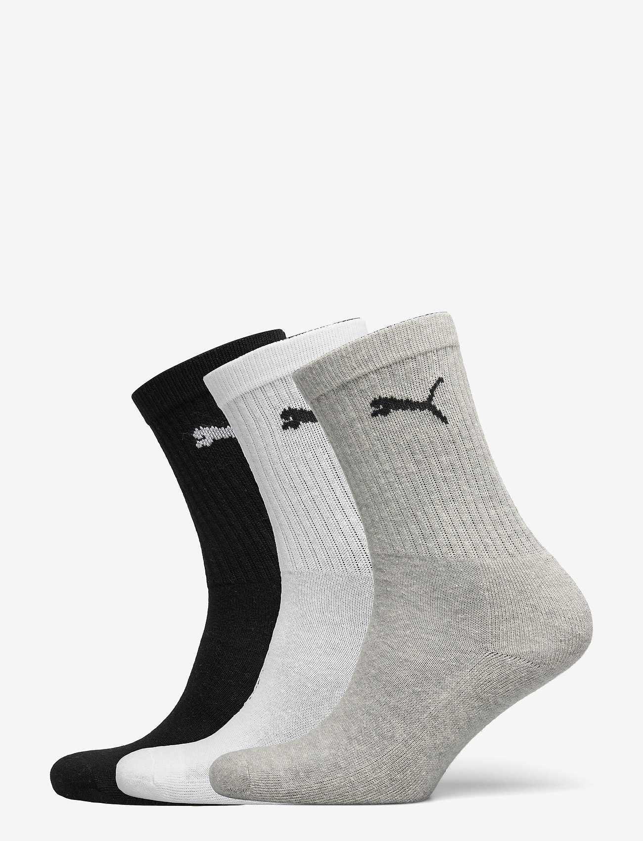 PUMA - PUMA JUNIOR CREW SOCK 3P - sokken - grey/white/black - 0