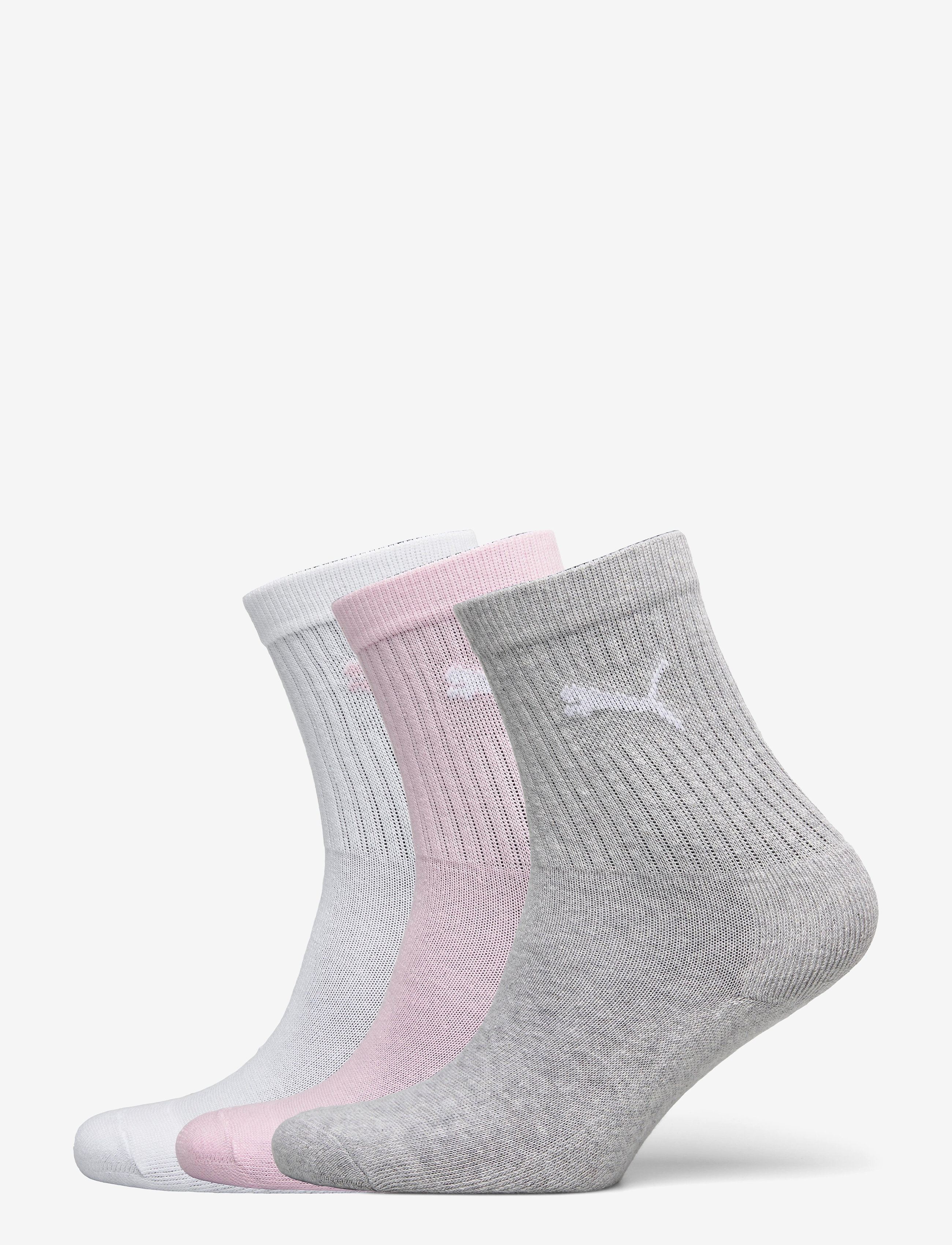 PUMA KIDS CREW SOCK 3P - ROSE WATER