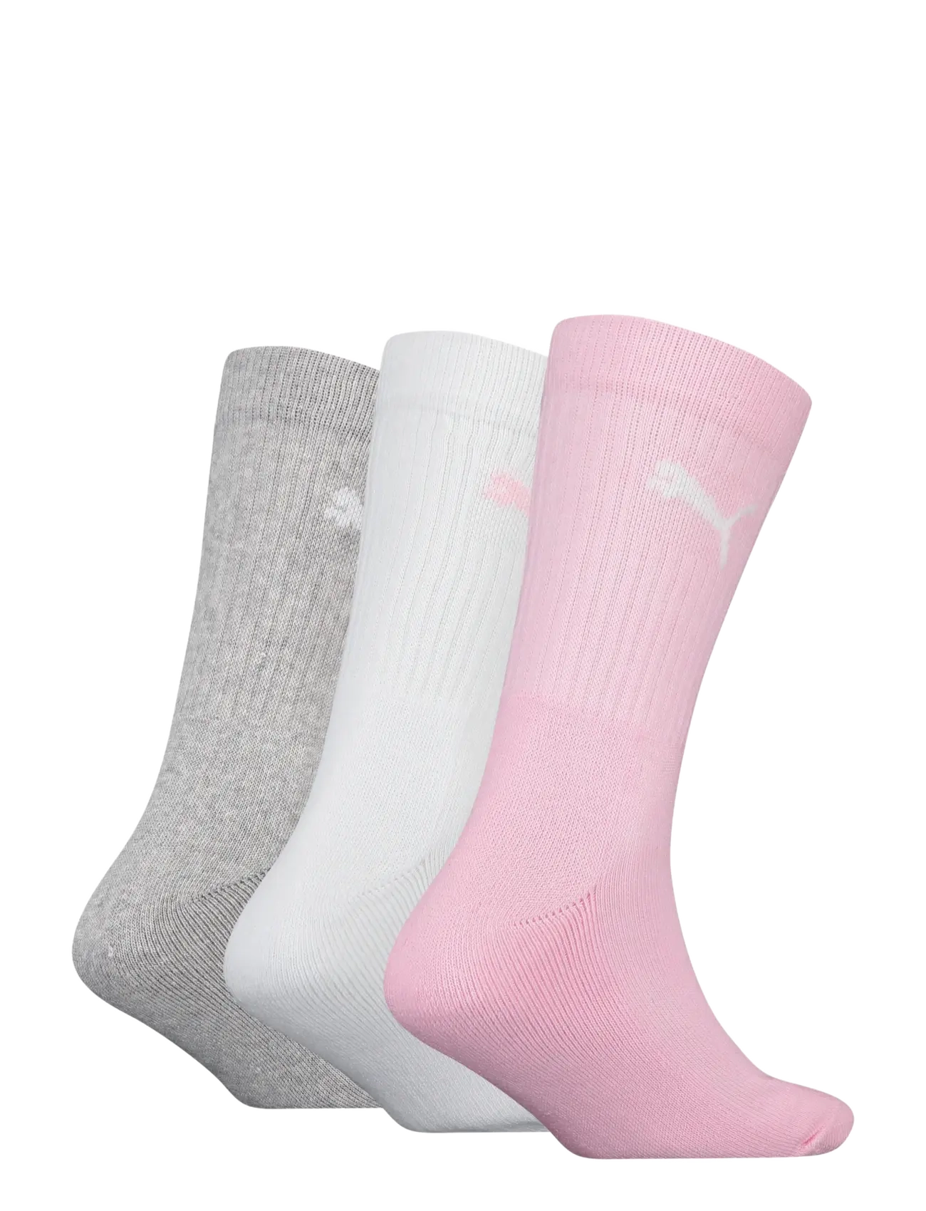 PUMA - PUMA KIDS CREW SOCK 3P - sokid - rose water - 1