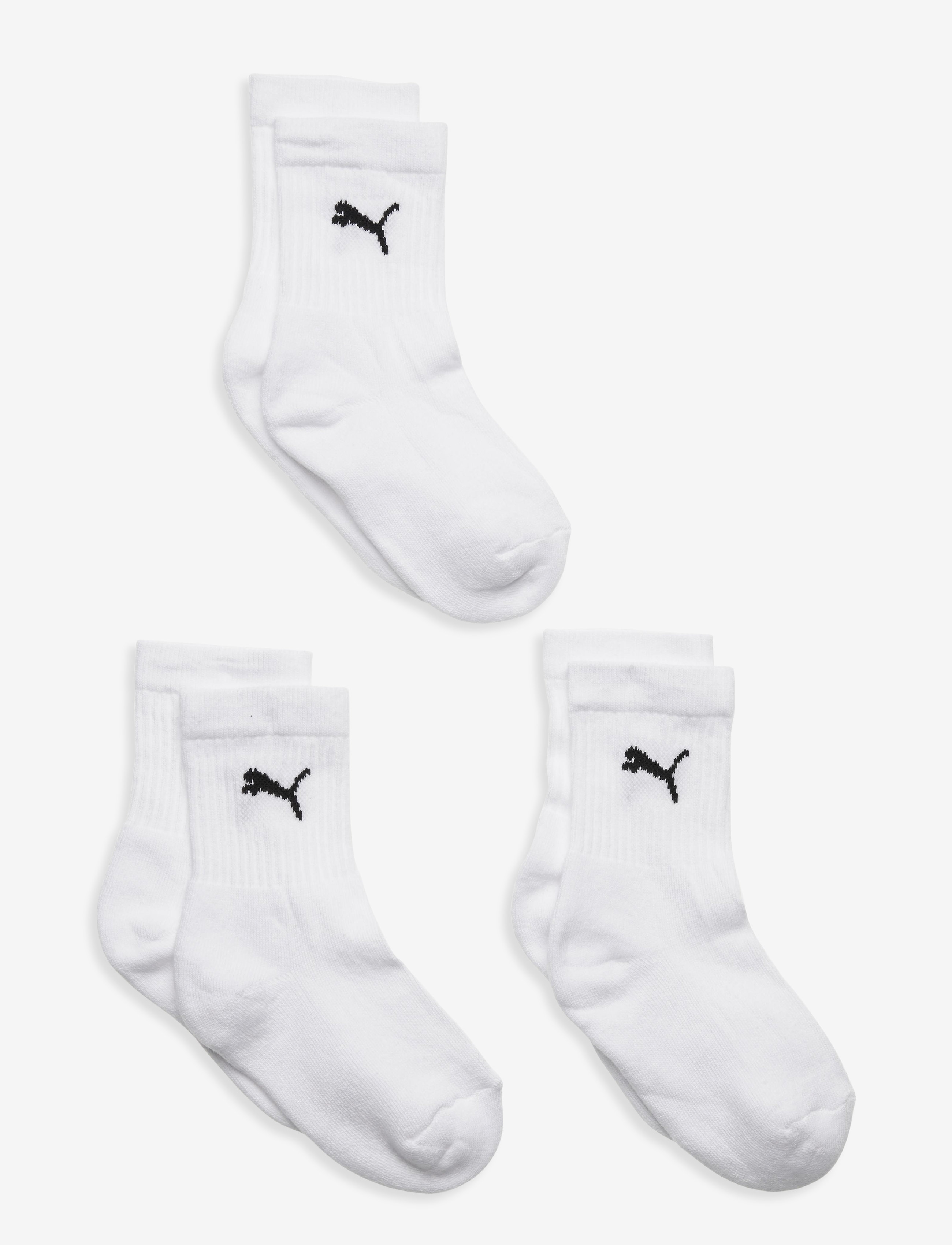 PUMA PUMA KIDS CREW SOCK 3P - Puma - WHITE / white