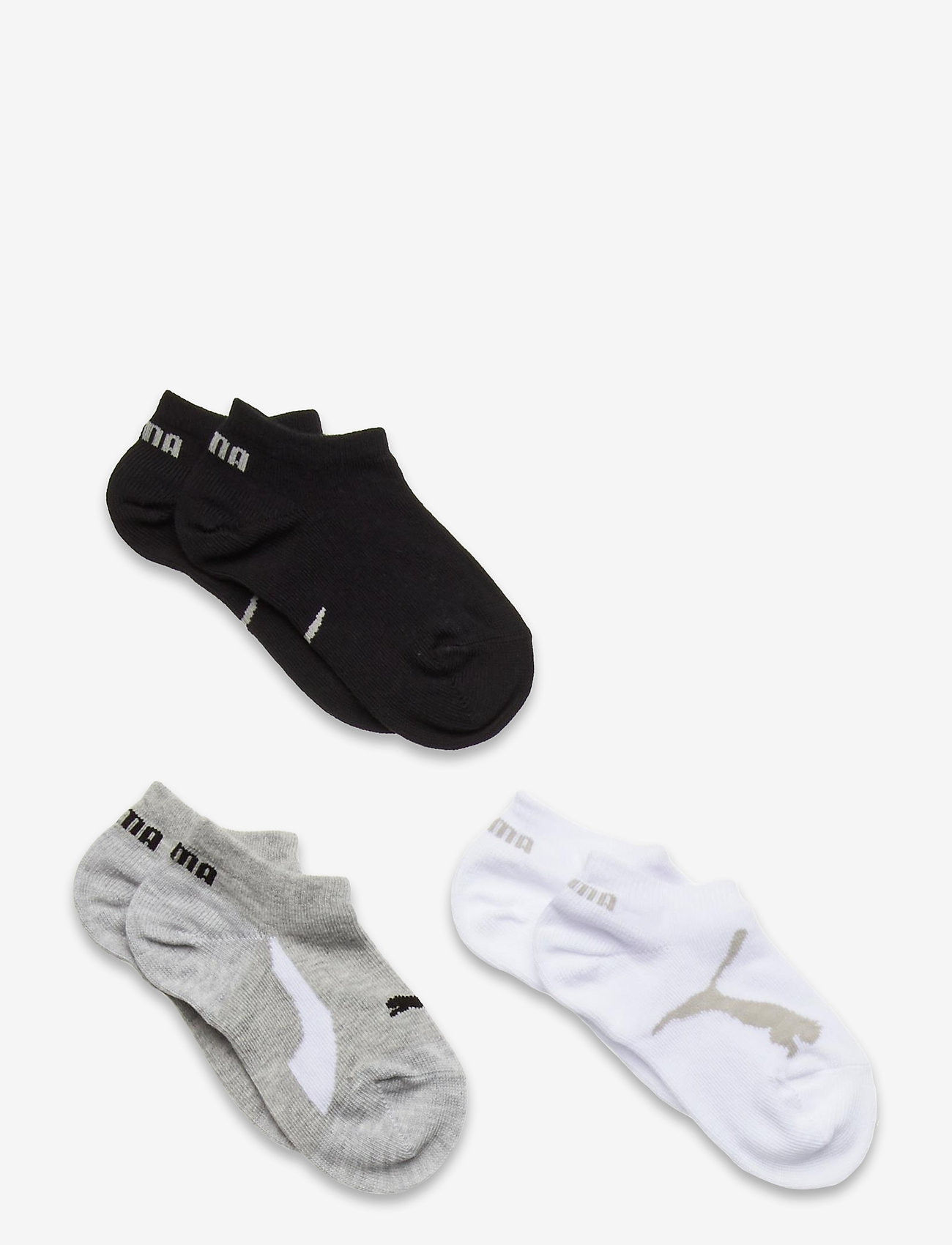PUMA - PUMA KIDS BWT SNEAKER 3P - strumpor - white / grey / black - 0