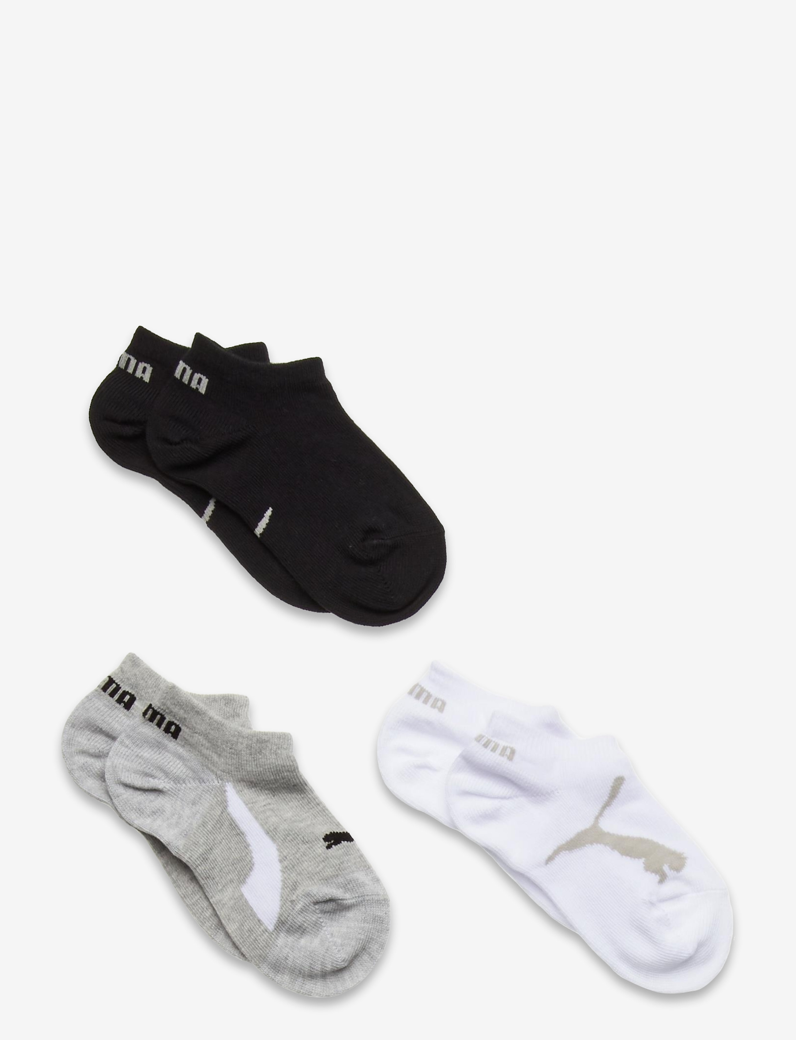 PUMA PUMA KIDS BWT SNEAKER 3P - Puma - WHITE / GREY / BLACK / white