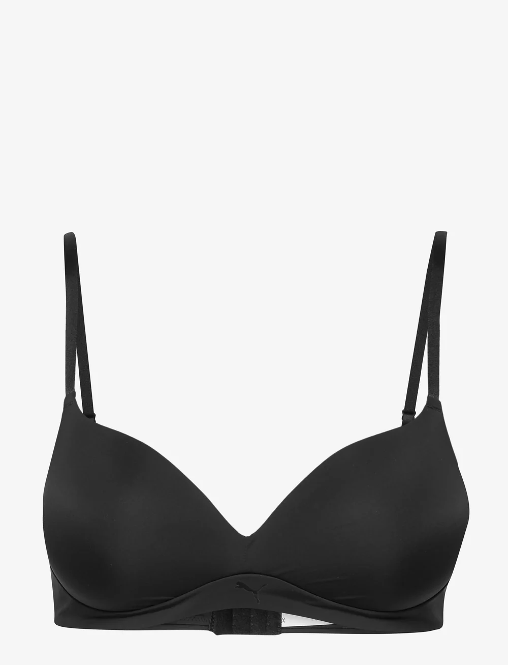 PUMA - PUMA WOMEN SOFT PADDED BRA 1P - bügellose bhs - black - 1