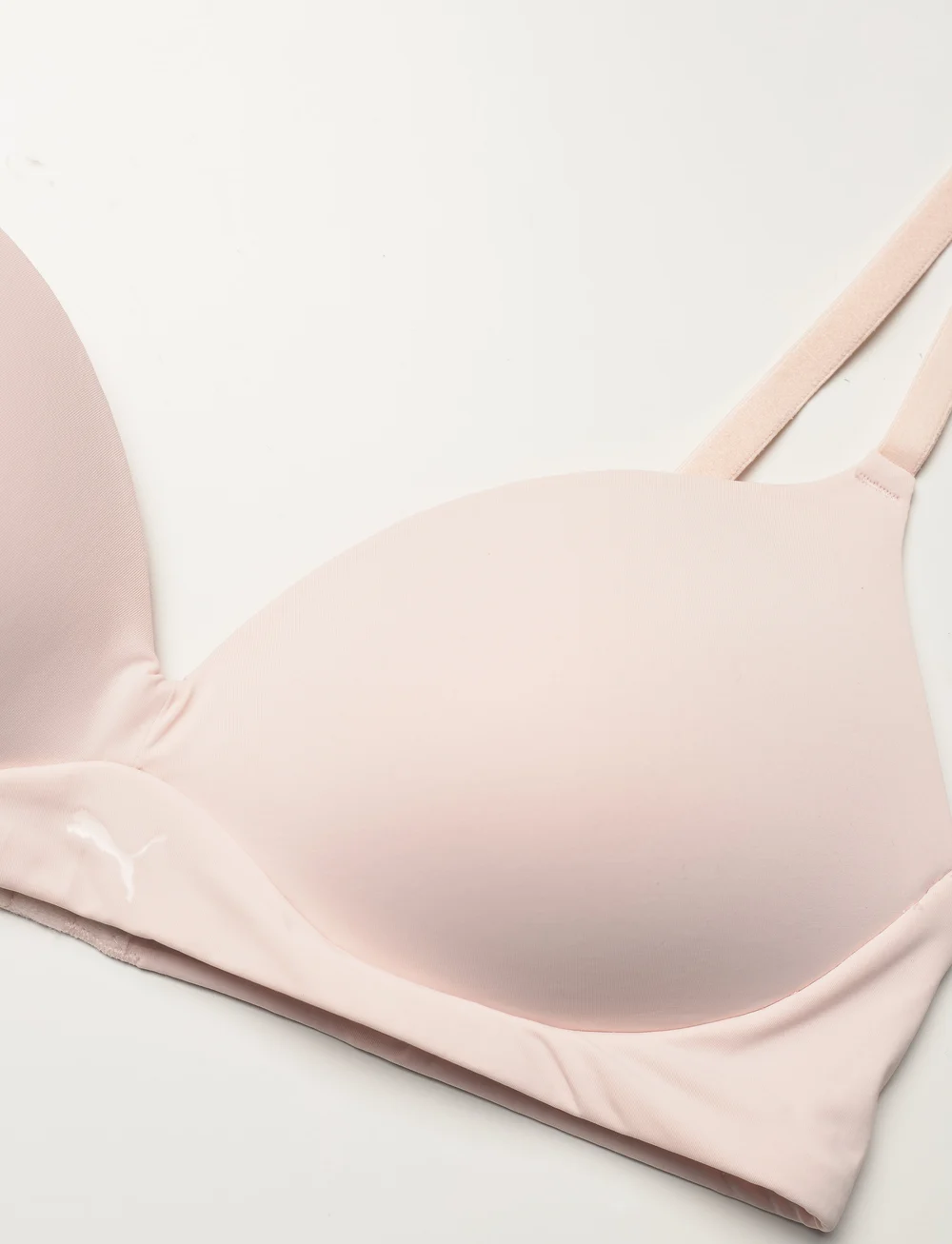 PUMA - PUMA WOMEN SOFT PADDED BRA 1P - bygellösa bh:ar - rose dust - 5