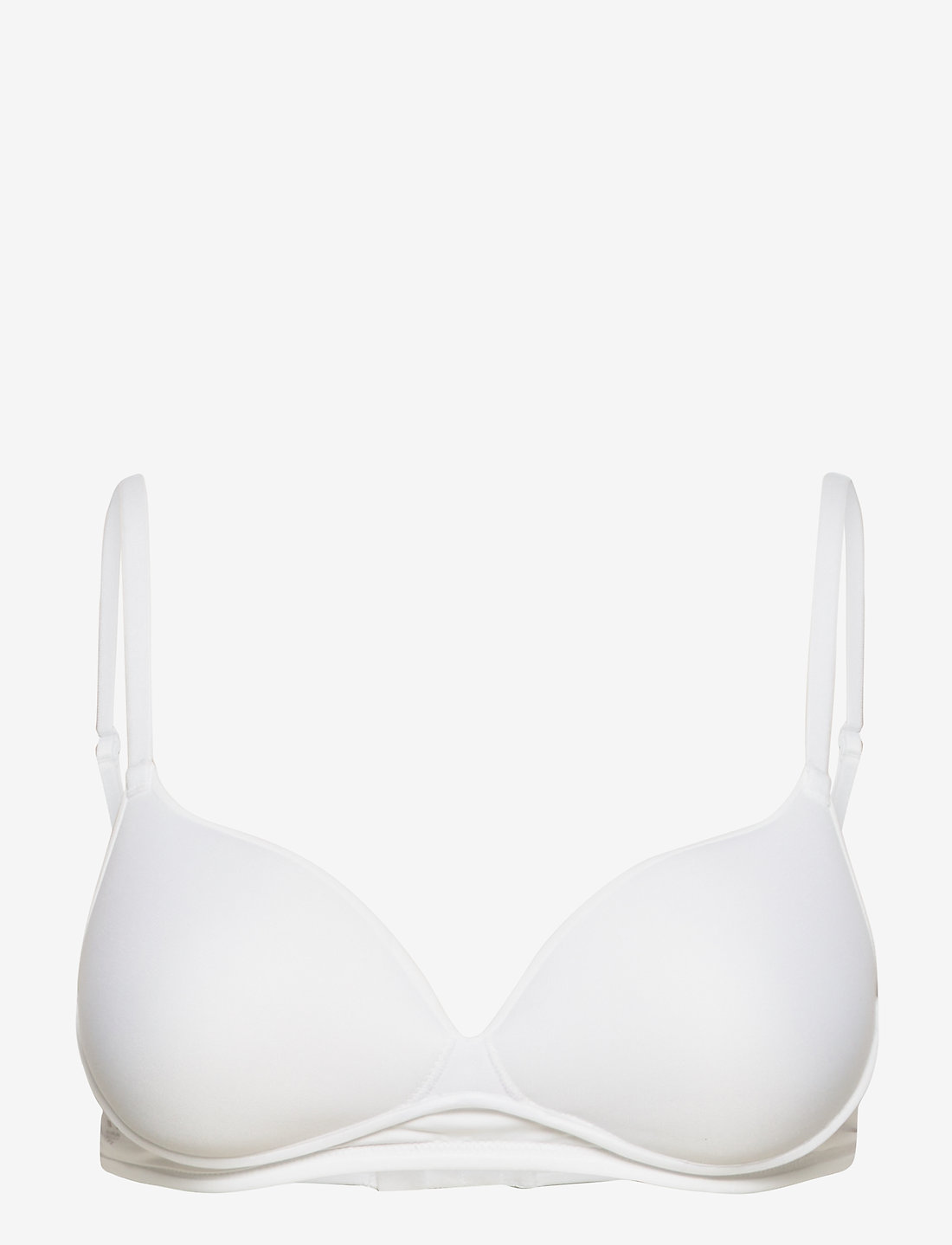 PUMA - PUMA WOMEN SOFT PADDED BRA 1P - tugikaarteta rinnahoidjad - white - 0