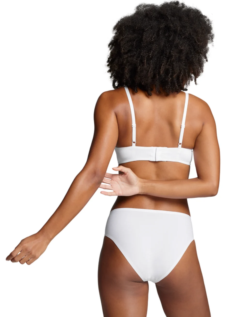 PUMA - PUMA WOMEN SOFT PADDED BRA 1P - tugikaarteta rinnahoidjad - white - 3