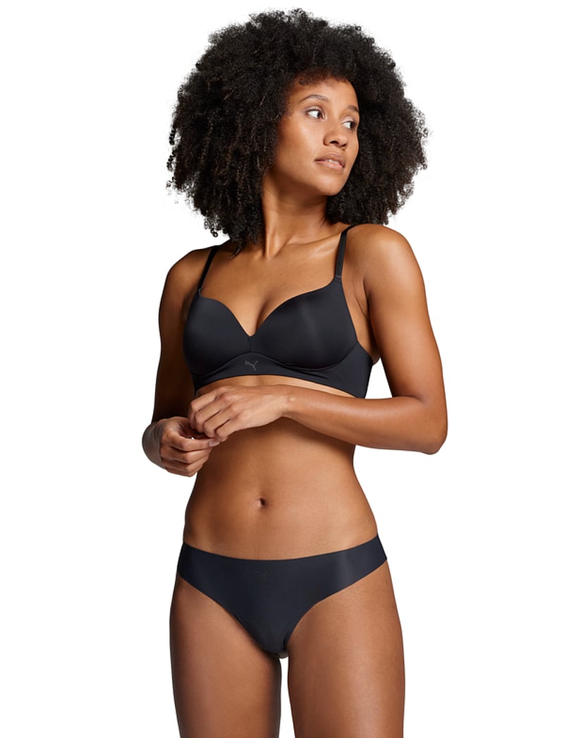 PUMA - PUMA WOMEN SEAMLESS STRING 2P HANG - aluspesu - black - 0