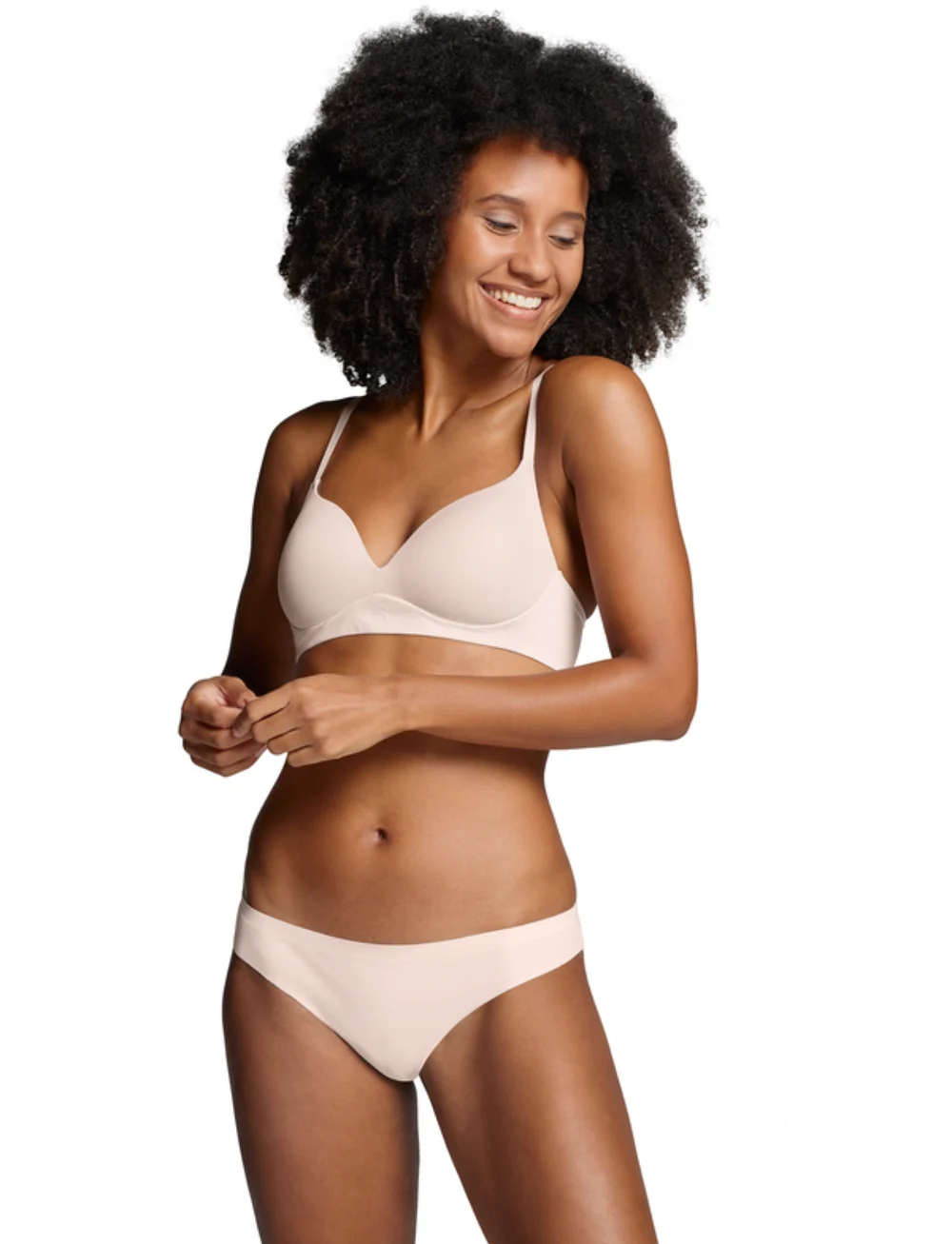 PUMA - PUMA WOMEN SEAMLESS STRING 2P HANG - ondergoed - rose dust - 0