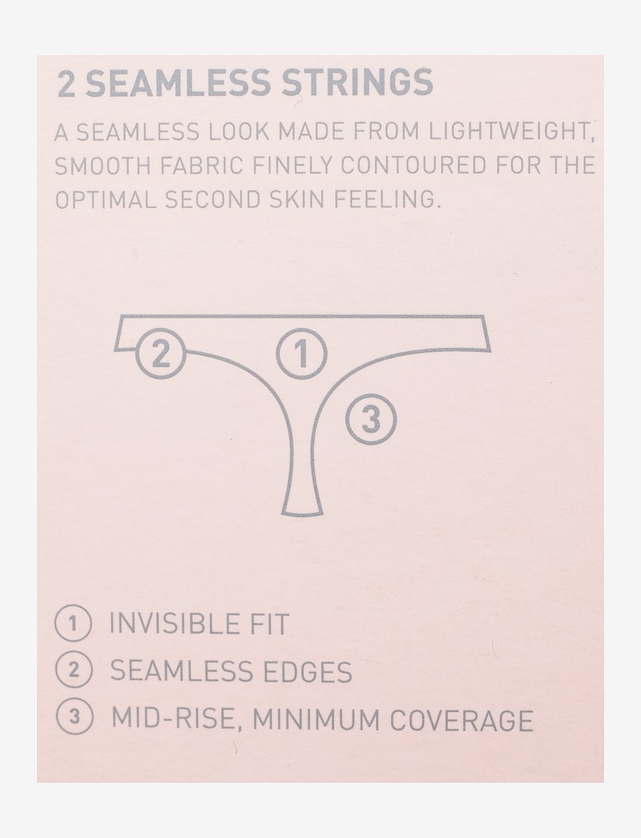 PUMA - PUMA WOMEN SEAMLESS STRING 2P HANG - rose dust - 5