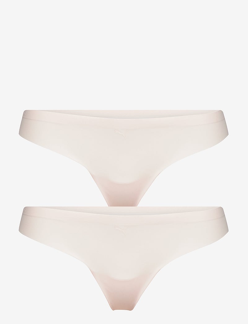 PUMA - PUMA WOMEN SEAMLESS STRING 2P PACK - unterwäsche - rose dust - 1