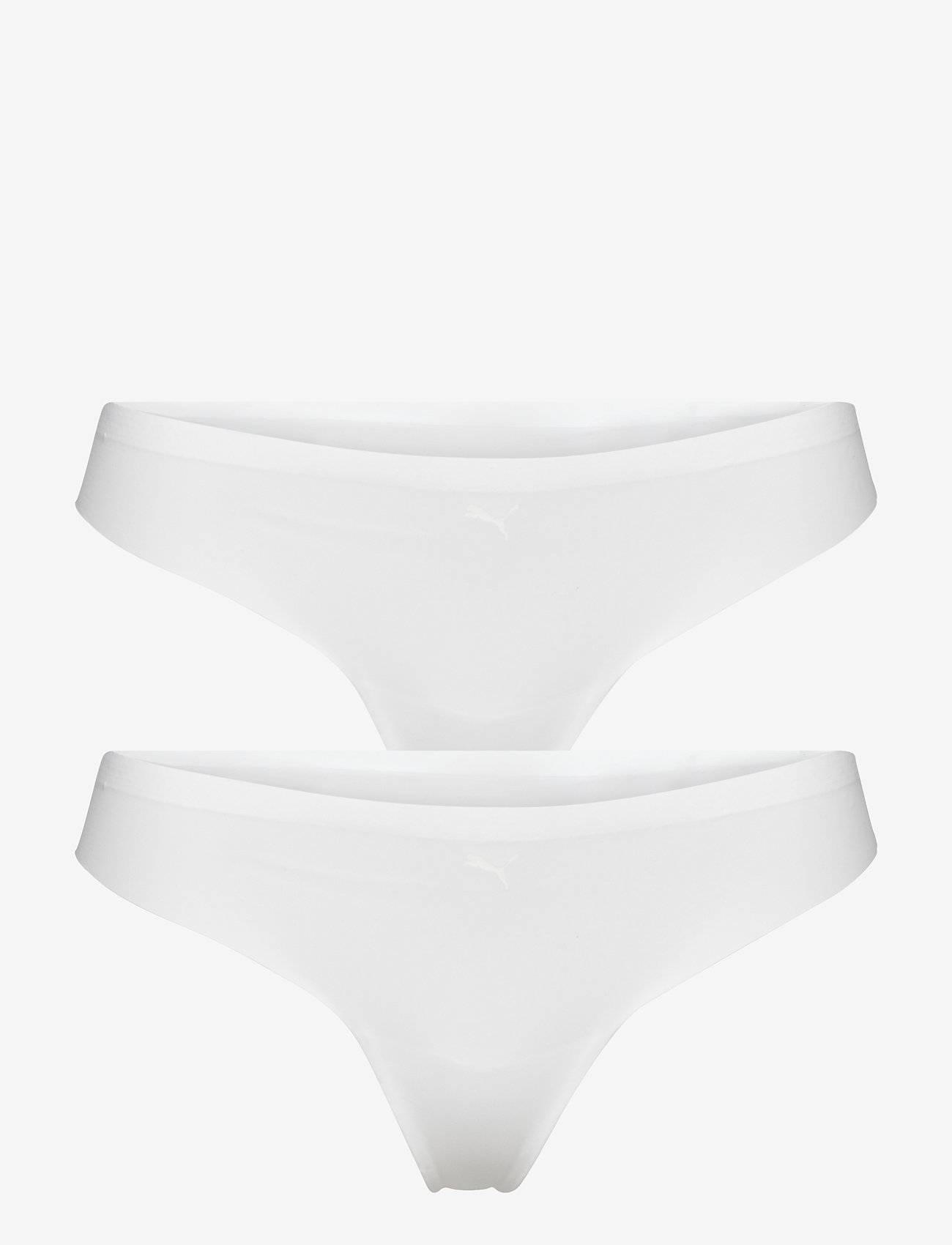 PUMA - PUMA WOMEN SEAMLESS STRING 2P PACK - undertøj og sokker - white - 1