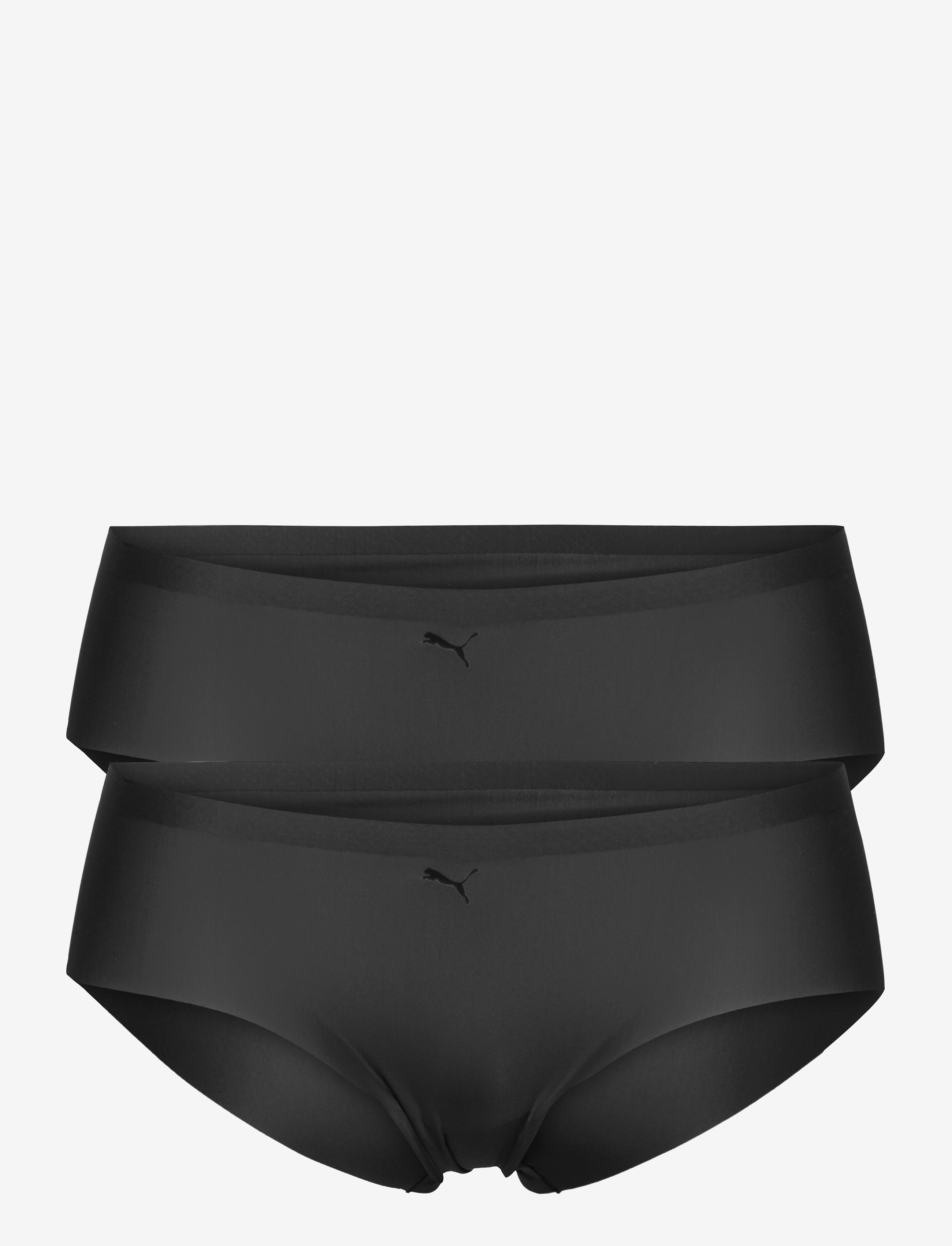 PUMA PUMA WOMEN SEAMLESS HIPSTER 2P HANG - Trusser - BLACK / black