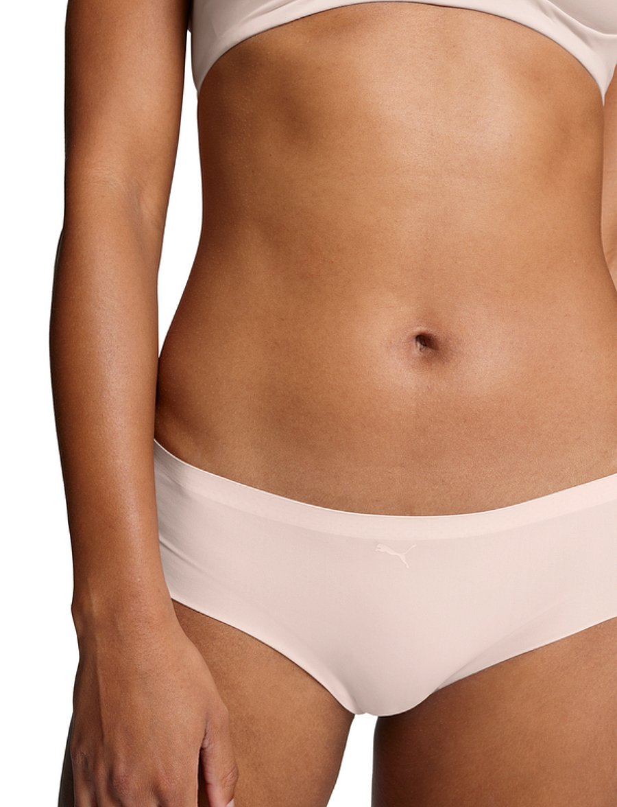 PUMA - PUMA WOMEN SEAMLESS HIPSTER 2P HANG - unterwäsche & socken - rose dust - 3
