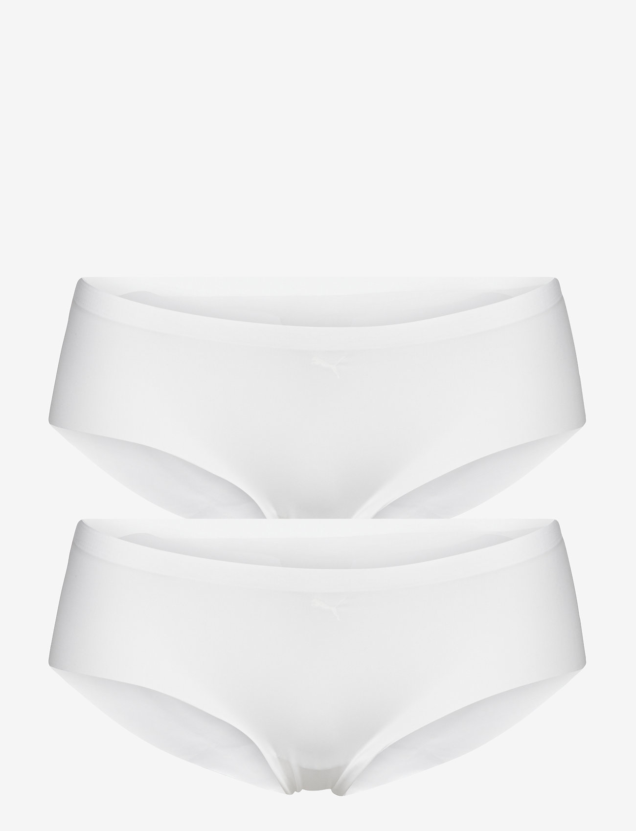 PUMA - PUMA WOMEN SEAMLESS HIPSTER 2P PACK - underkläder - white - 1