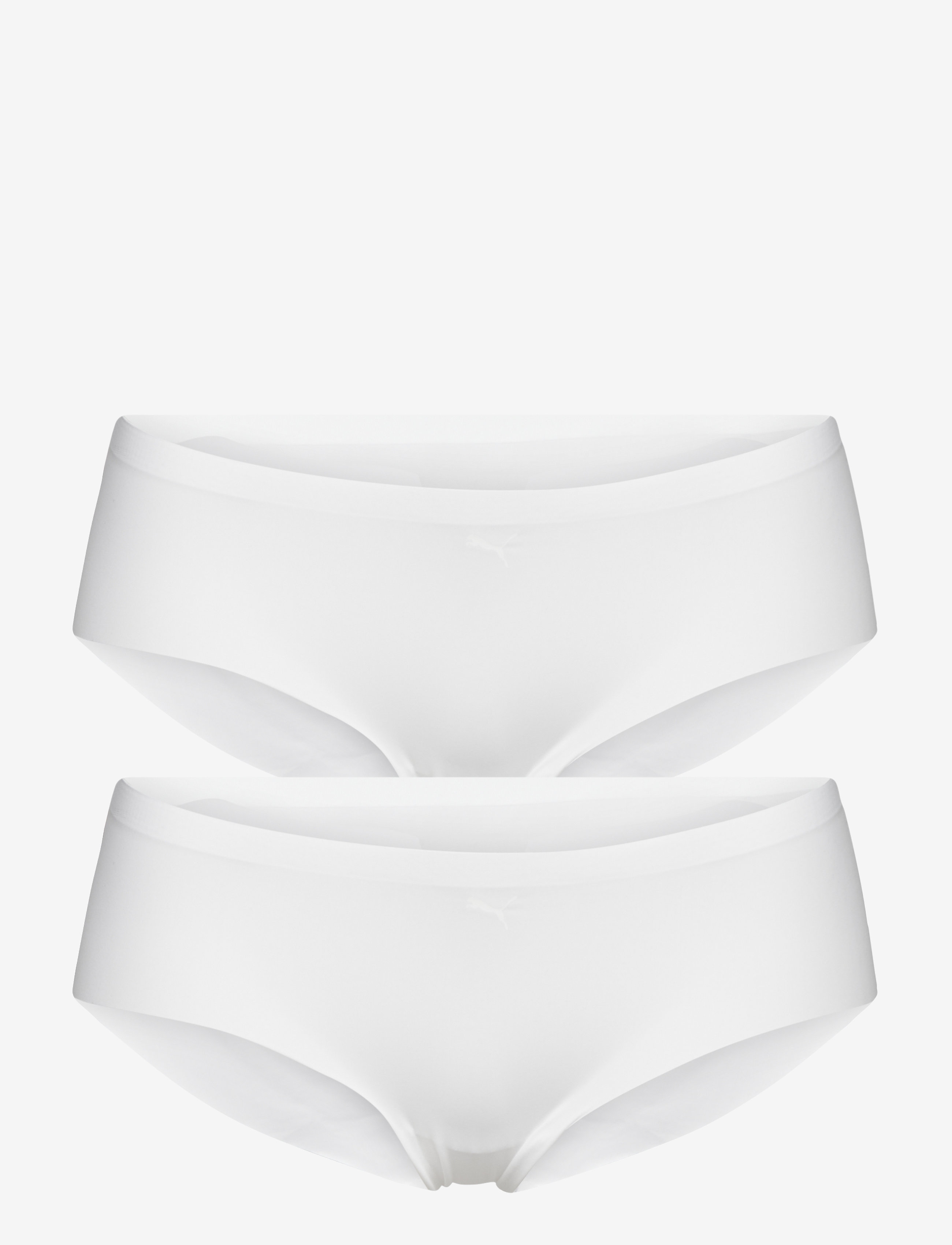 PUMA PUMA WOMEN SEAMLESS HIPSTER 2P PACK - Trusser - WHITE / white