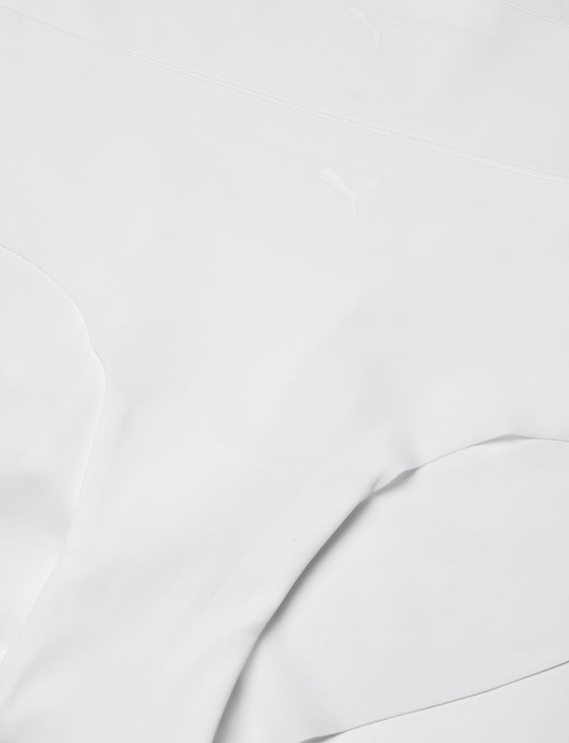 PUMA - PUMA WOMEN SEAMLESS HIPSTER 2P PACK - underkläder - white - 4