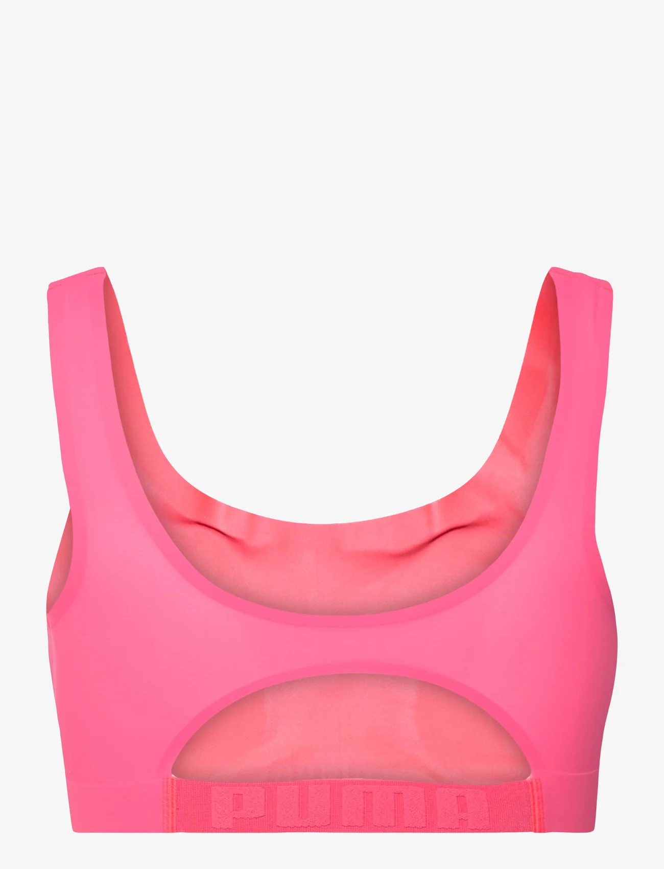 PUMA - PUMA WOMEN SPORTY PADDED TOP 1P - sports bh-er: lite støtte - pink - 1