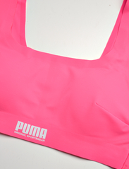PUMA - PUMA WOMEN SPORTY PADDED TOP 1P - sportbeha's: leichter halt - pink - 4