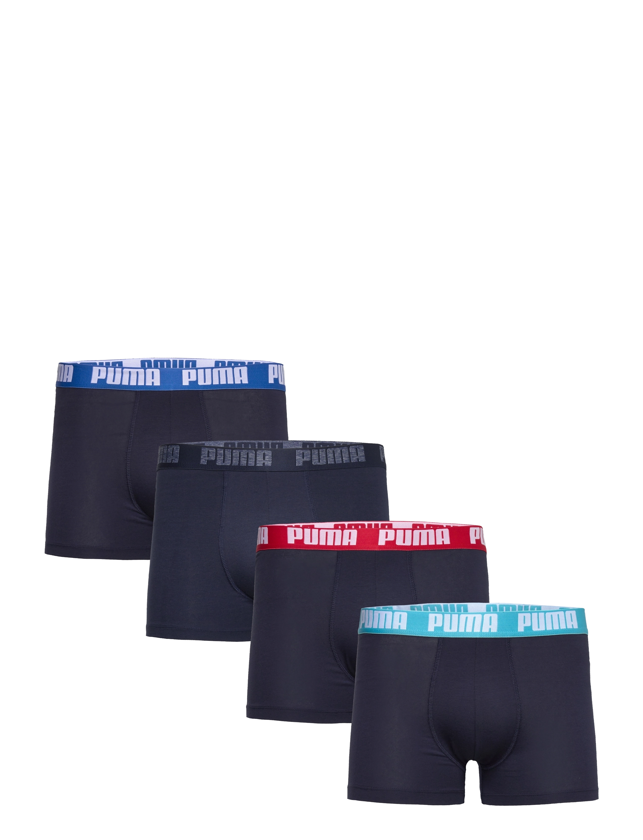 PUMA BASIC BOXER 4P ECOM - PEACOAT COMBO