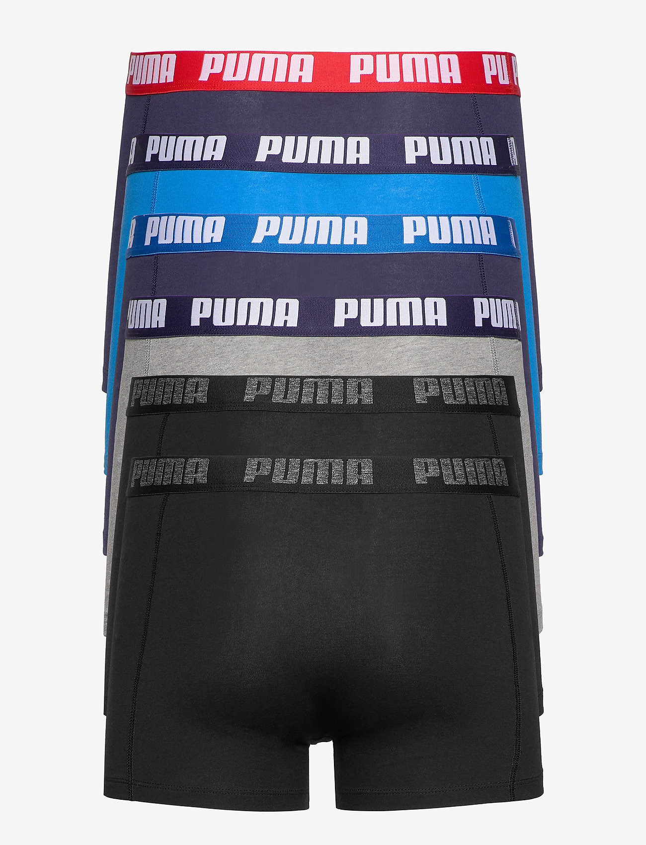 PUMA - PUMA BASIC BOXER 6P ECOM - blue / black - 1