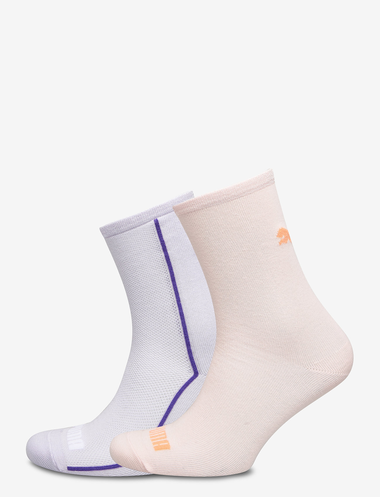 PUMA - PUMA GIRLS MESH SOCK 2P - purple combo - 0