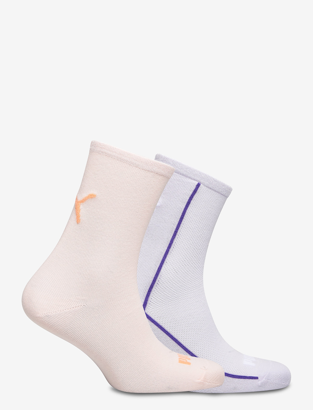 PUMA - PUMA GIRLS MESH SOCK 2P - purple combo - 1