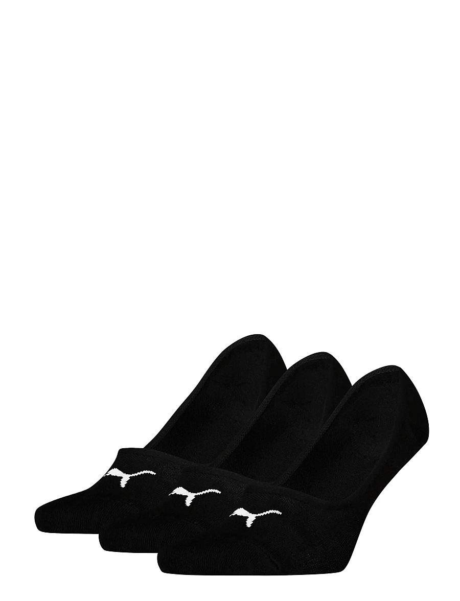 PUMA - PUMA UNISEX FOOTIE 3P - spordisokid - black - 0