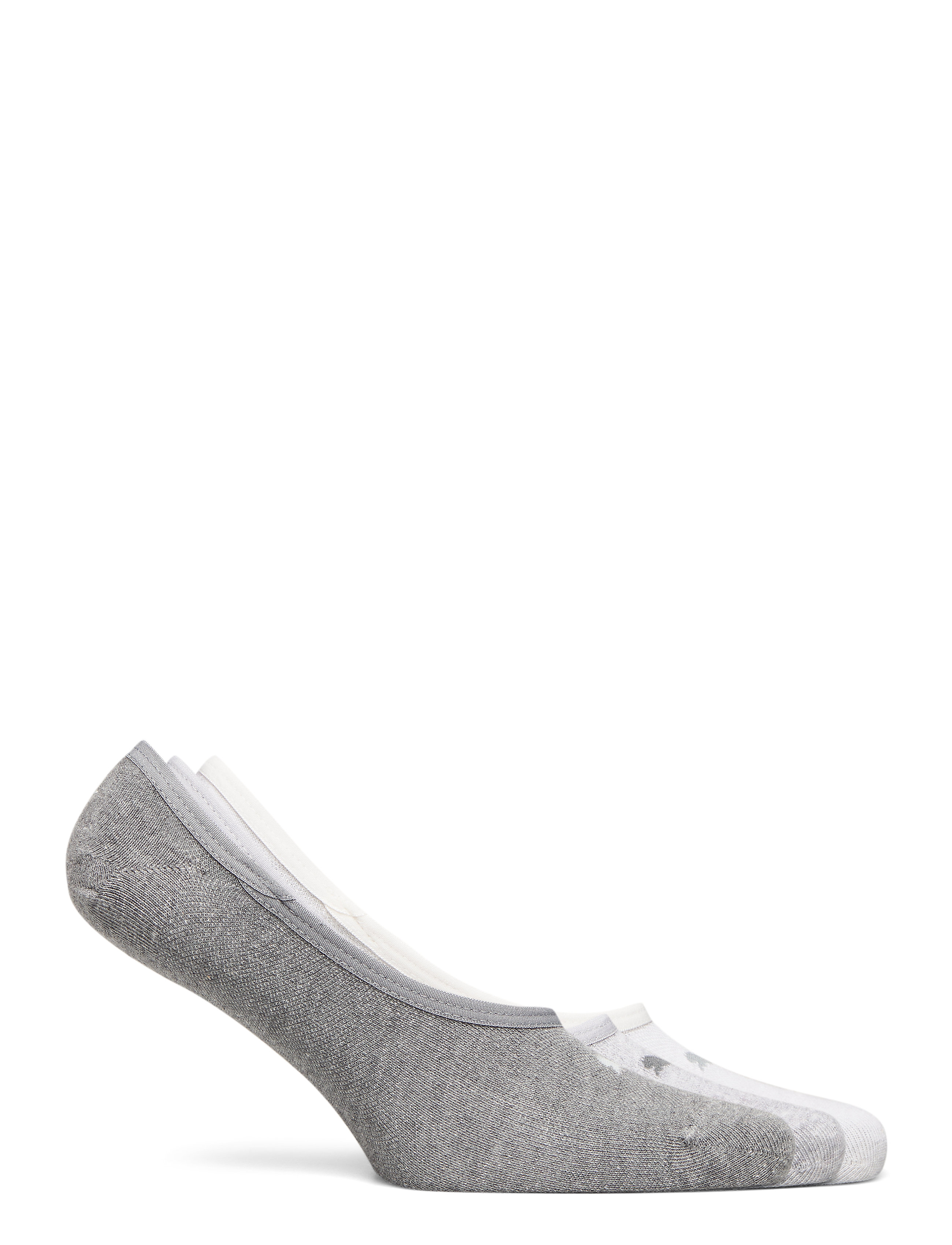 PUMA - PUMA UNISEX FOOTIE 3P - madalaimad hinnad - light grey melange - 1