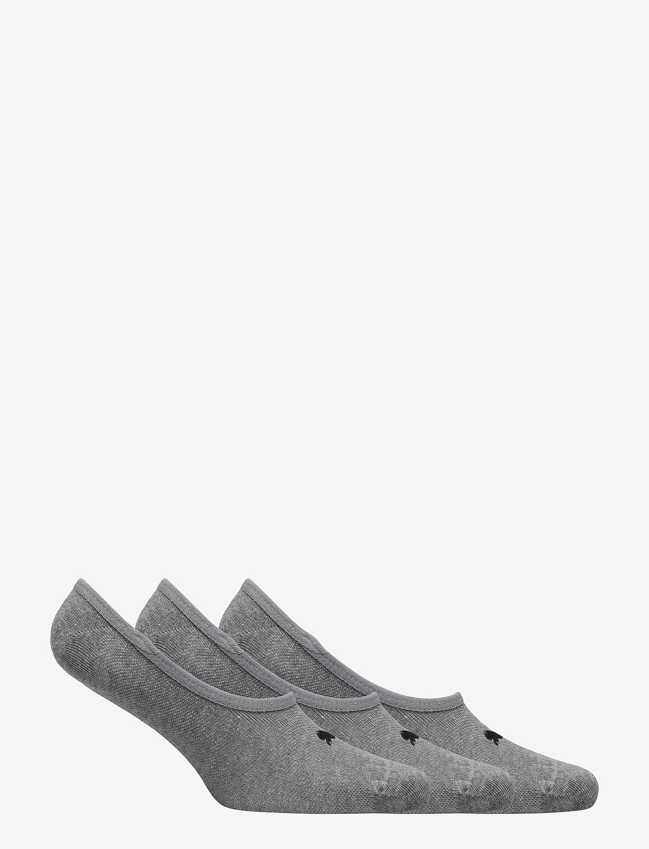 PUMA - PUMA FOOTIE 3P UNISEX - träningsstrumpor - middle grey melange - 1