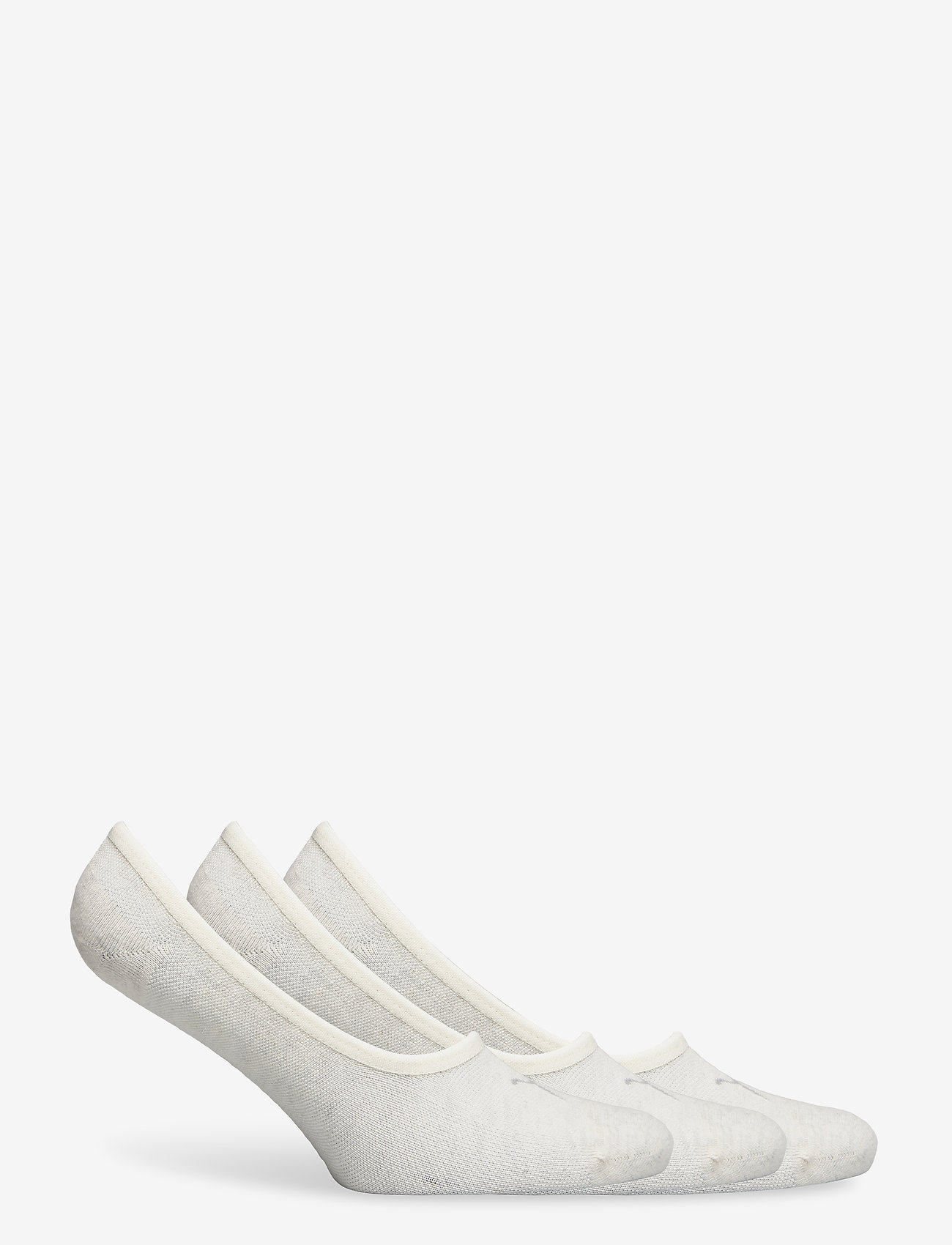 PUMA - PUMA UNISEX FOOTIE 3P - sportstrømper - oatmeal - 1