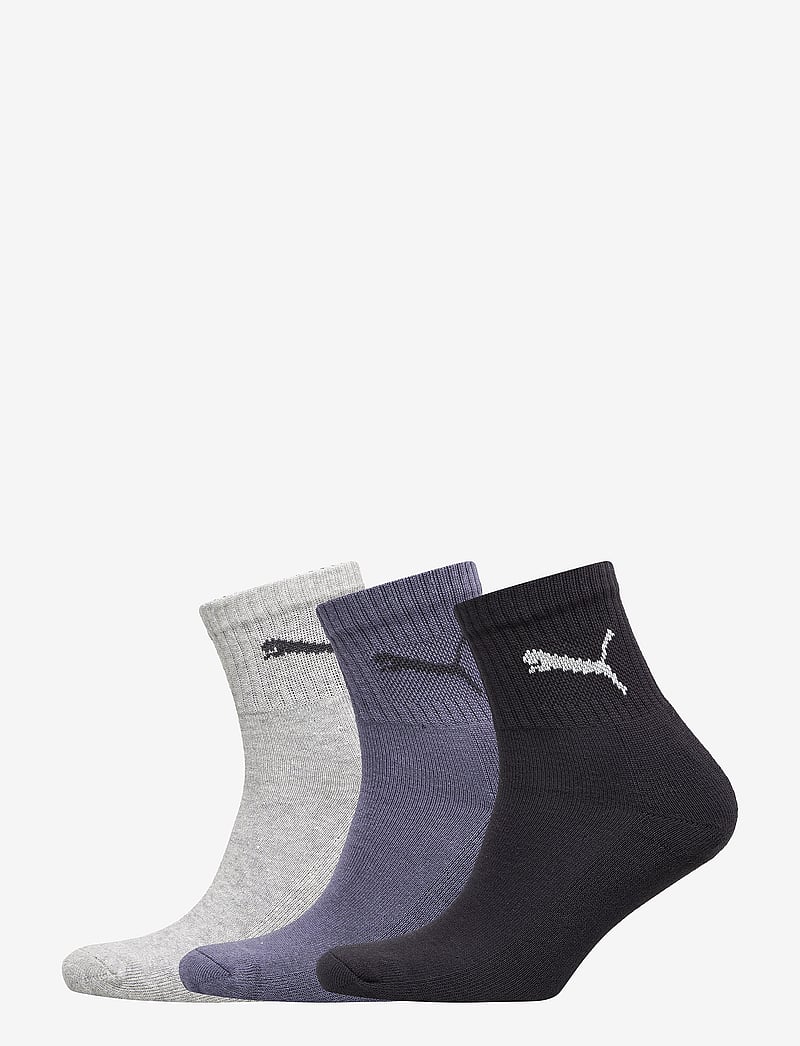 PUMA - PUMA UNISEX SHORT CREW 3P - sportsocken - navy/grey/nightshadow blue - 0
